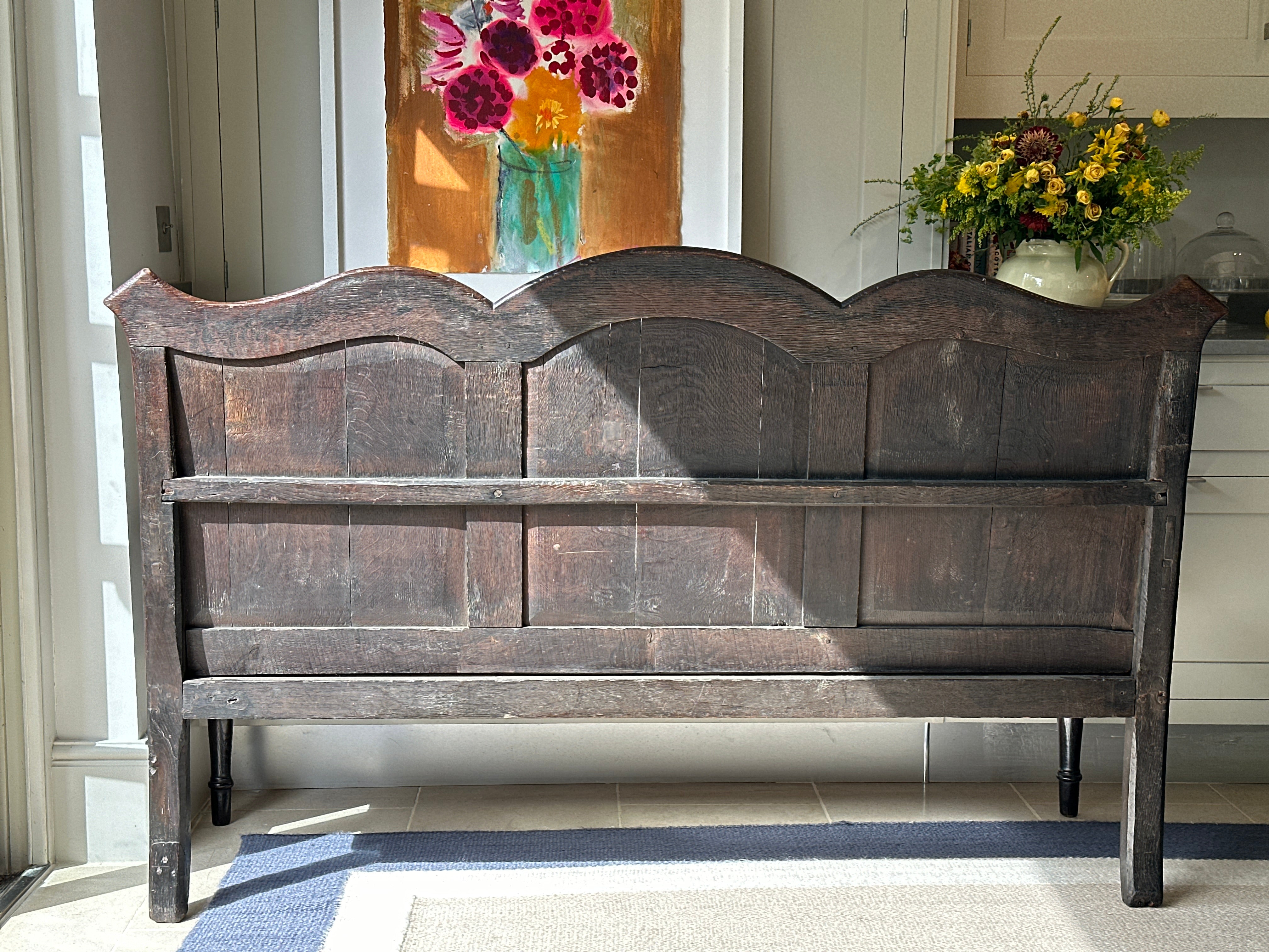 Late C17th Oak Bench/Settle