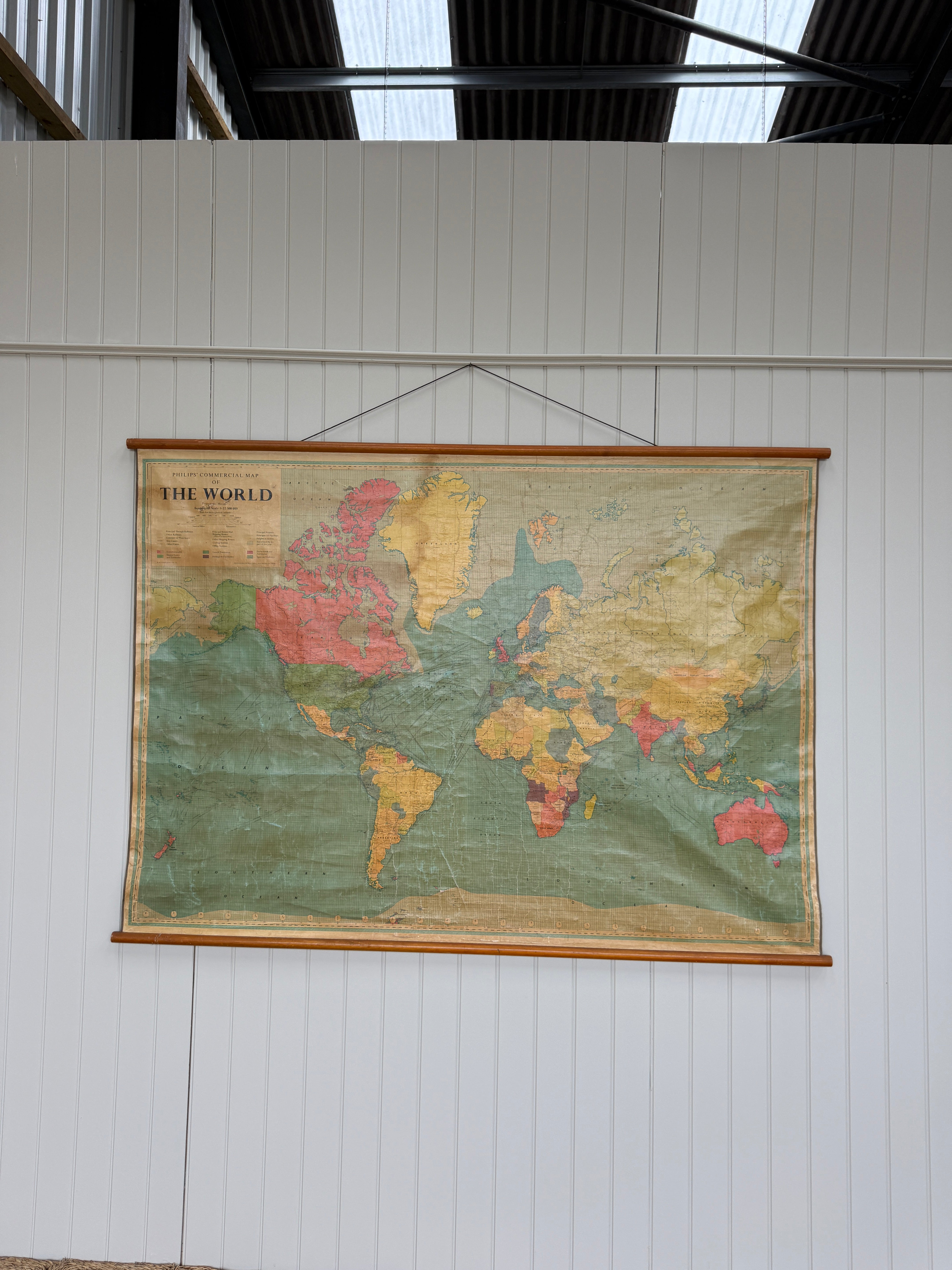 Philips’ Commercial Map of the World