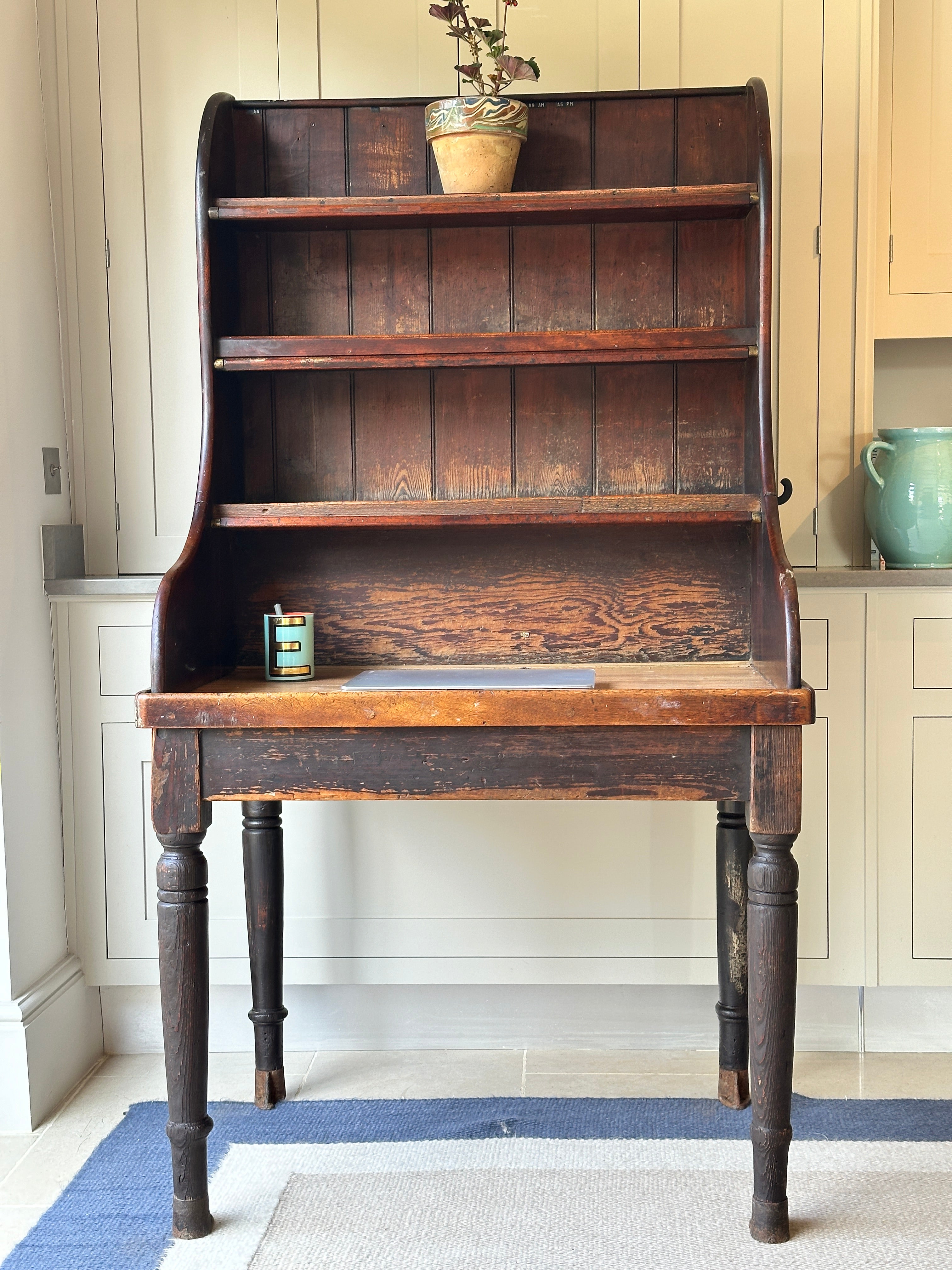 Large Antique Post Office Clerk’s Desk