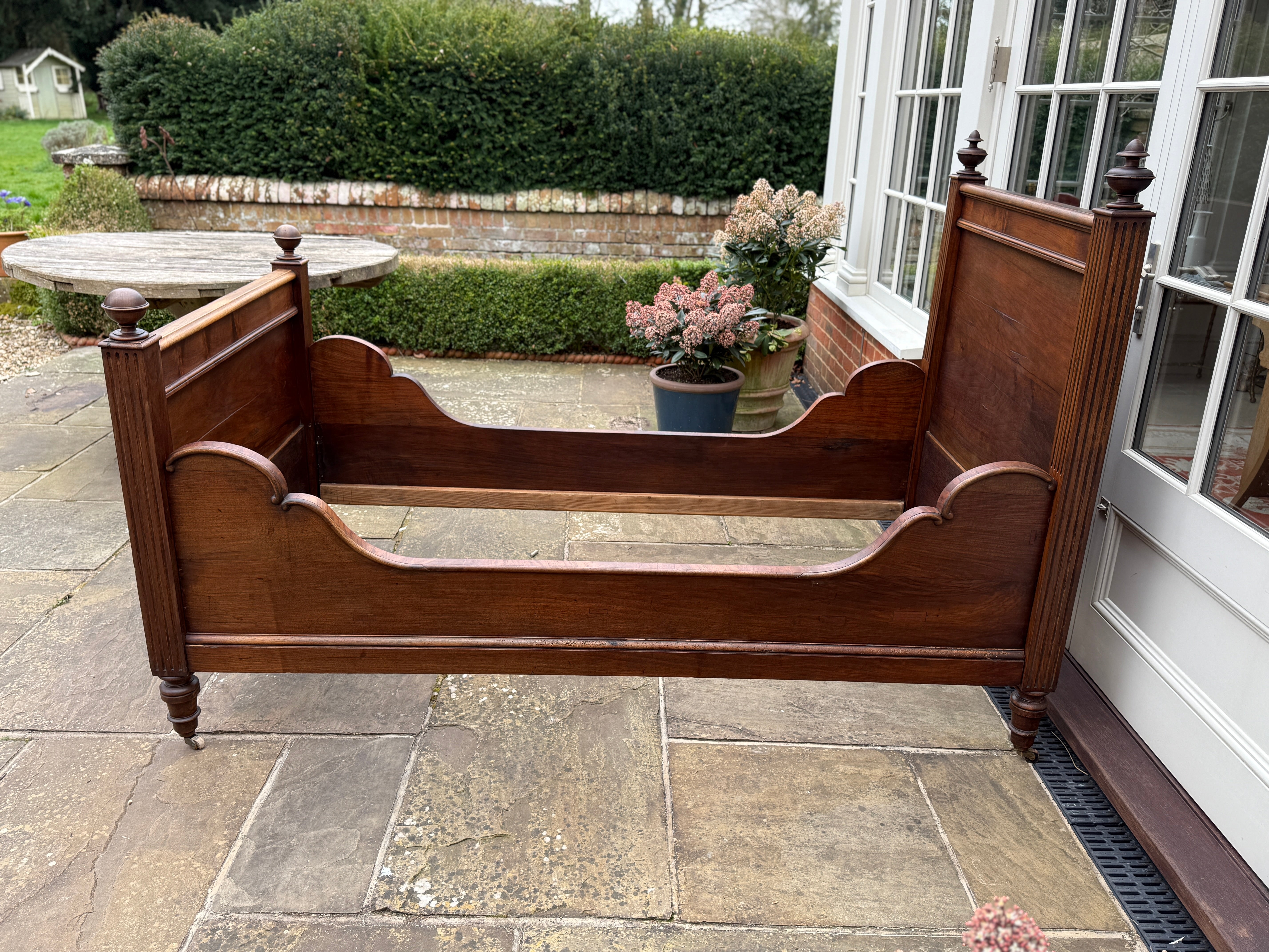 19th Century French Bateau Lit