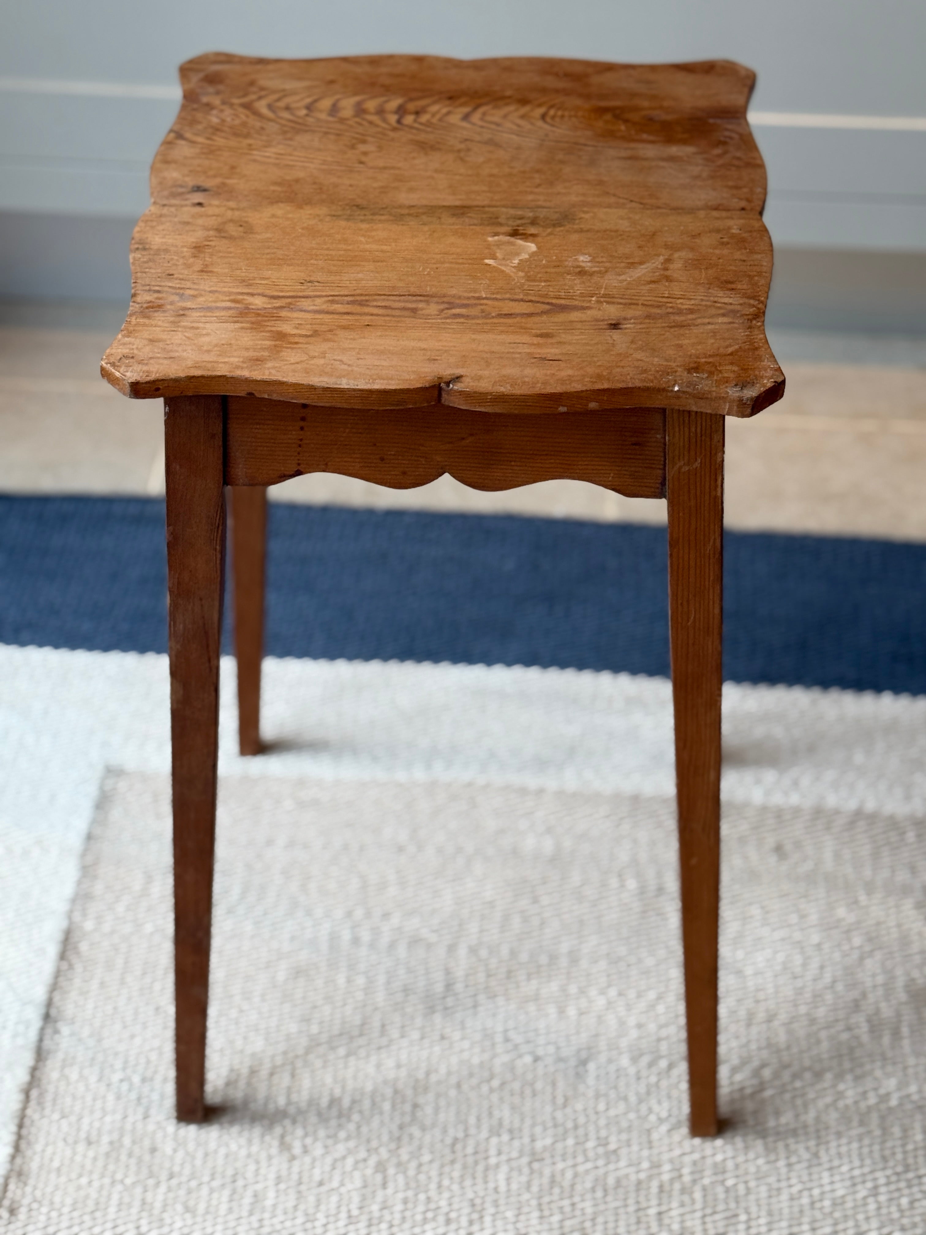 Small Pine Side Table
