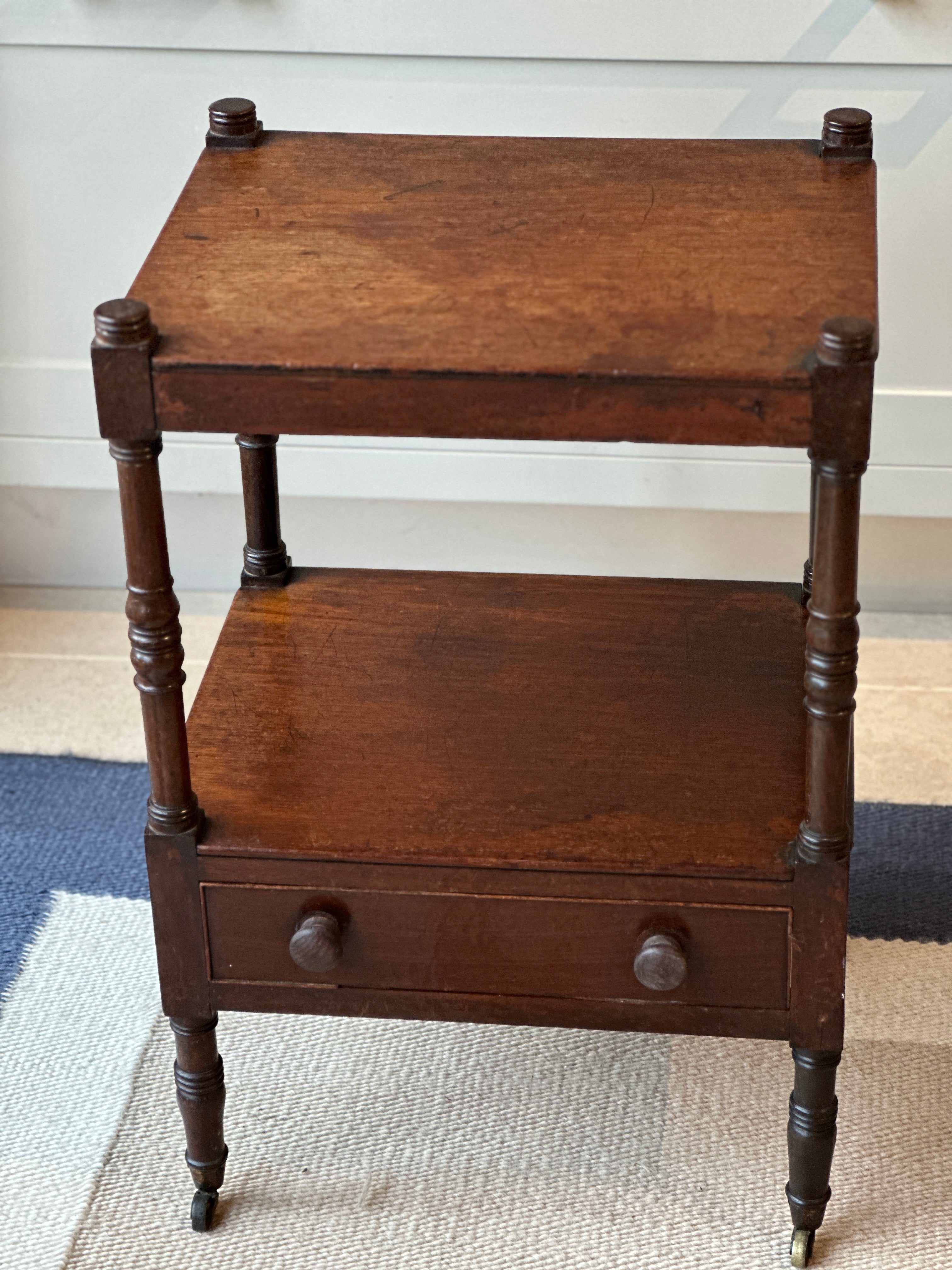 Small Charming Tiered Bedside Table