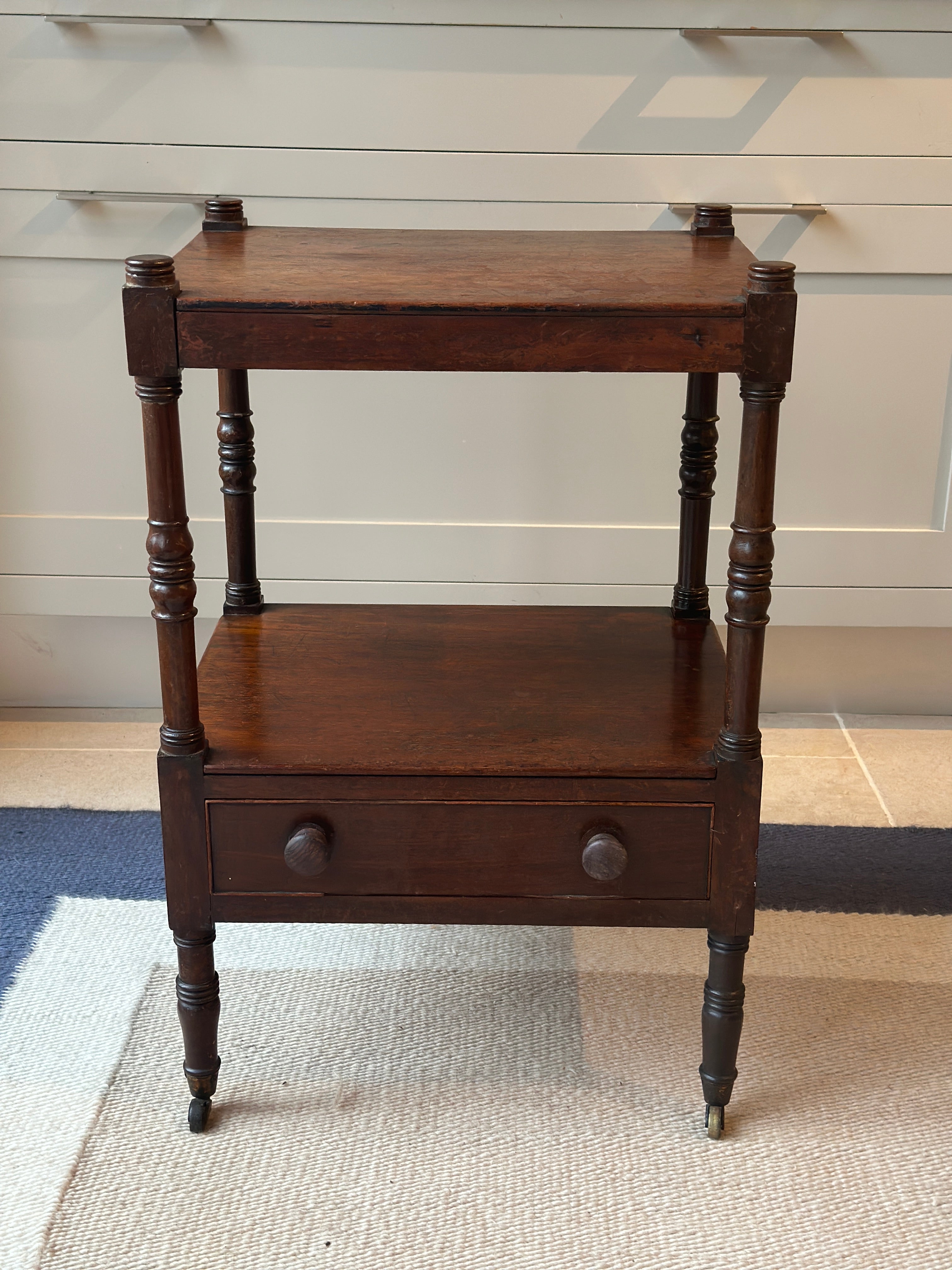 Small Charming Tiered Bedside Table