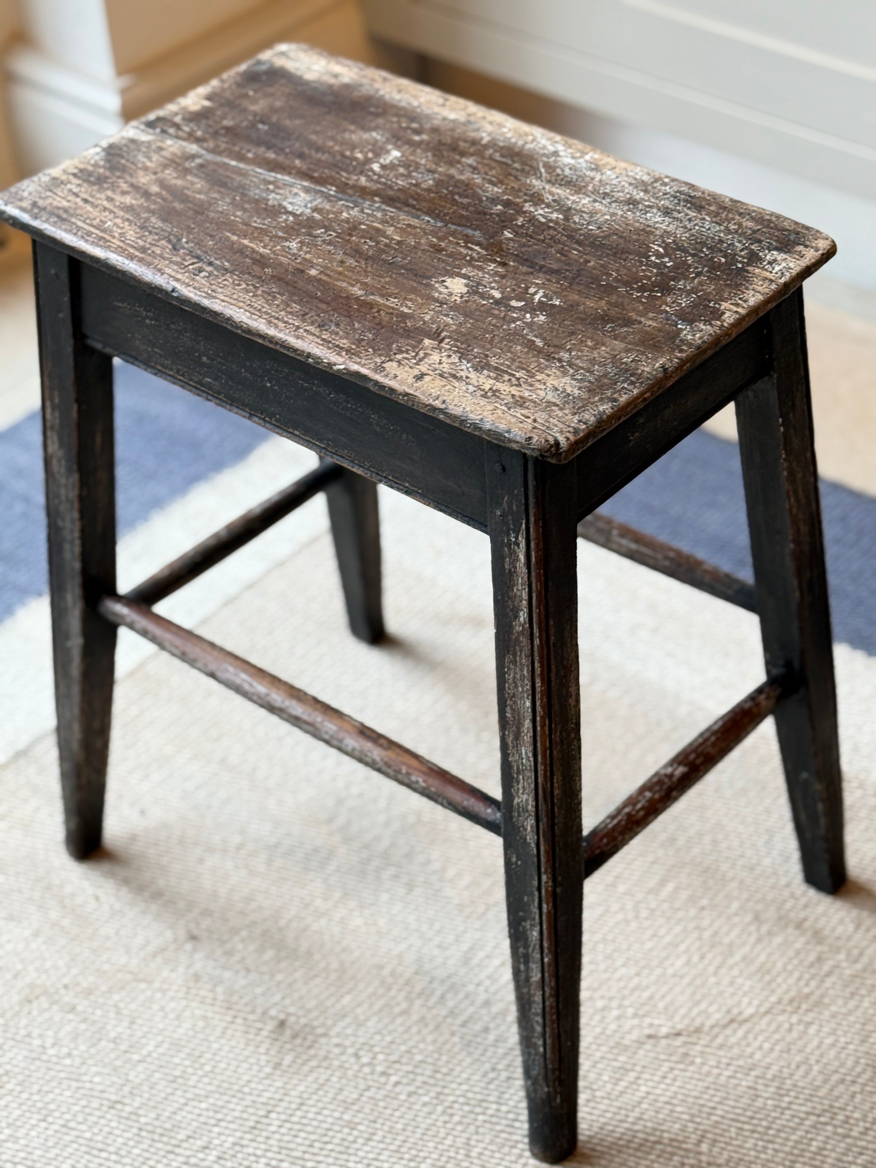 Small Painted Stool