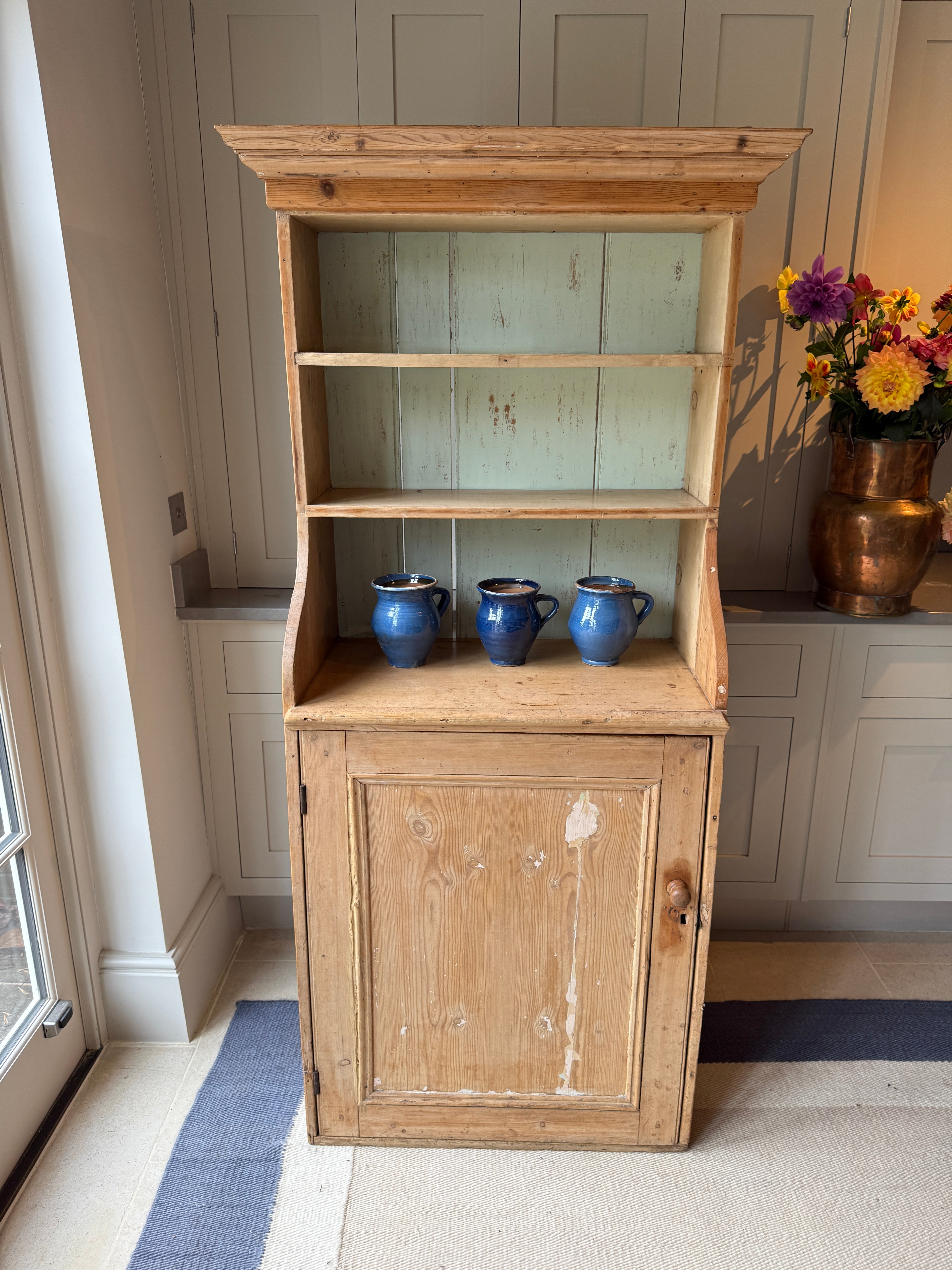 Slim and Rustic Pine Dresser