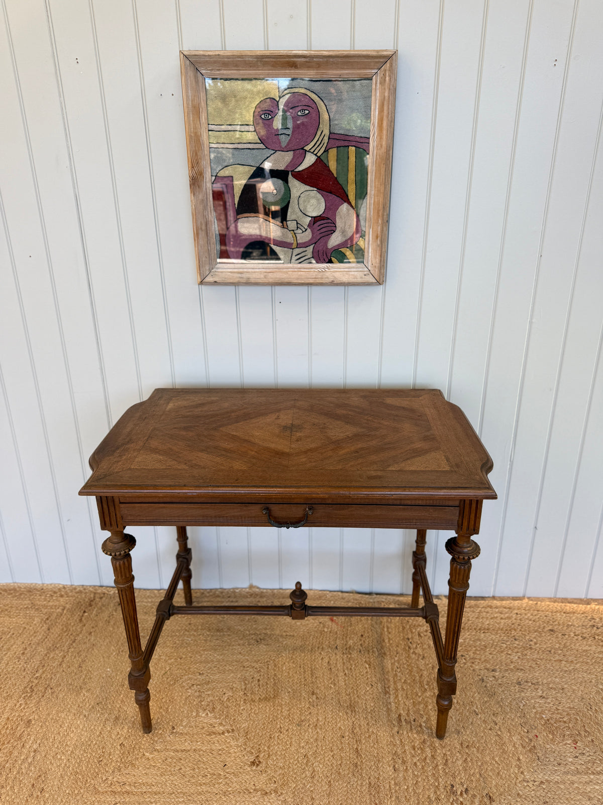 Late 19th Century French Walnut Side Table