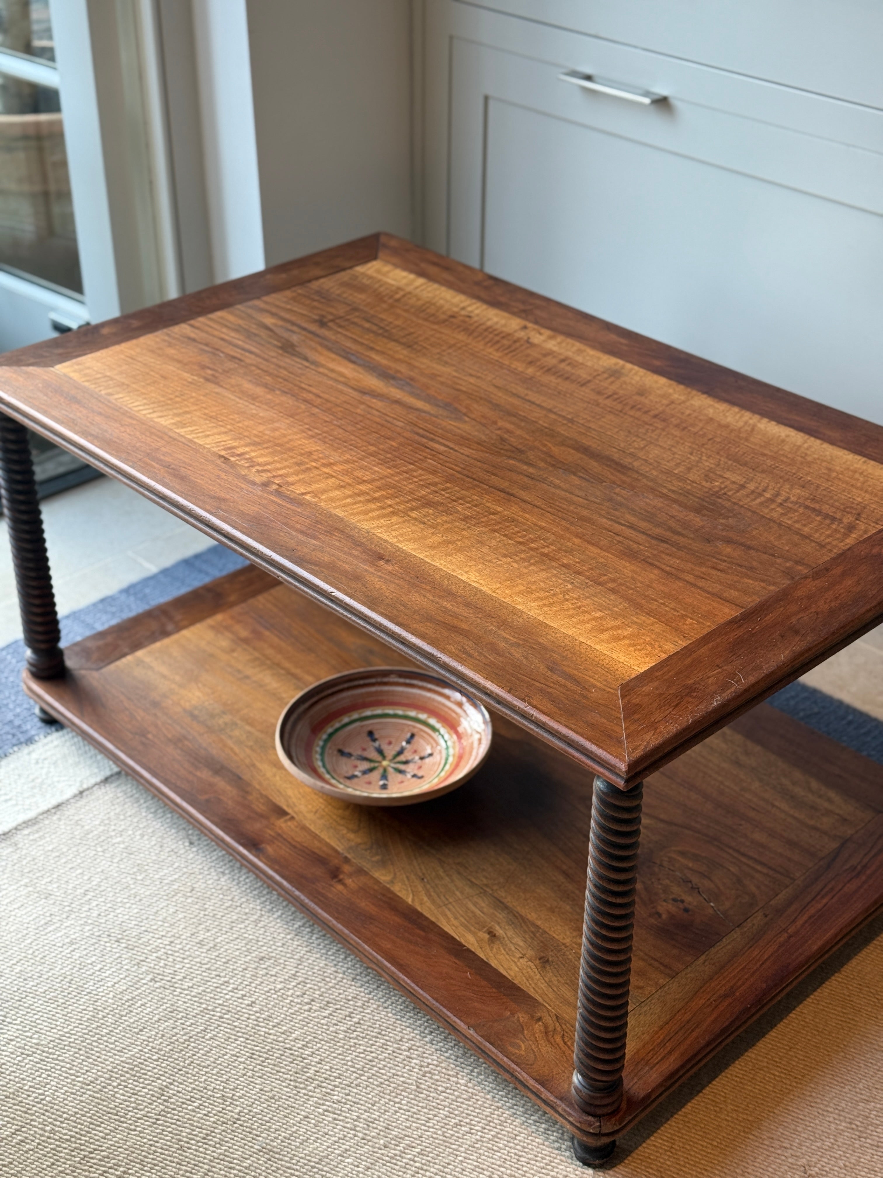 Large Wooden Coffee Table