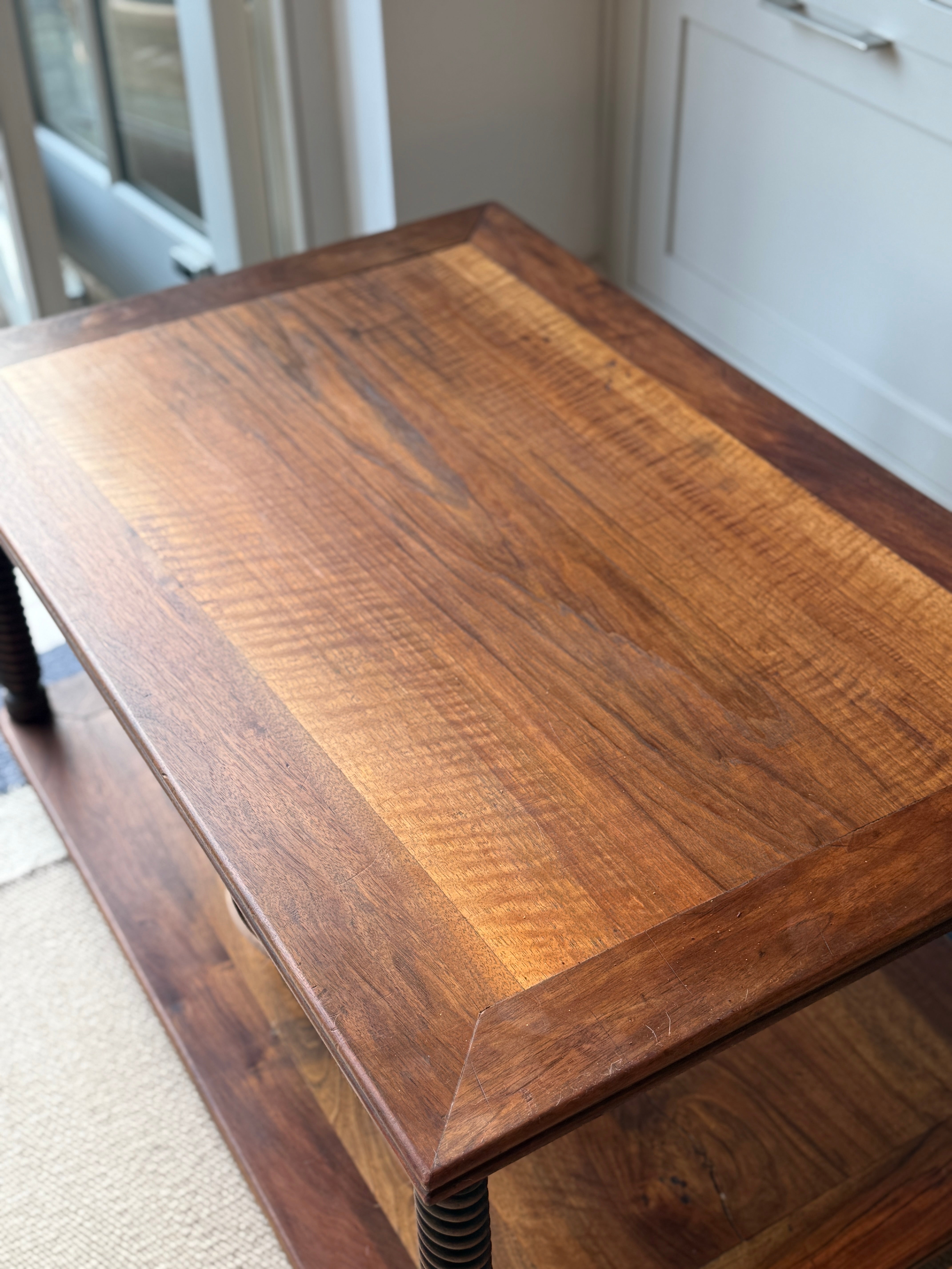 Large Wooden Coffee Table