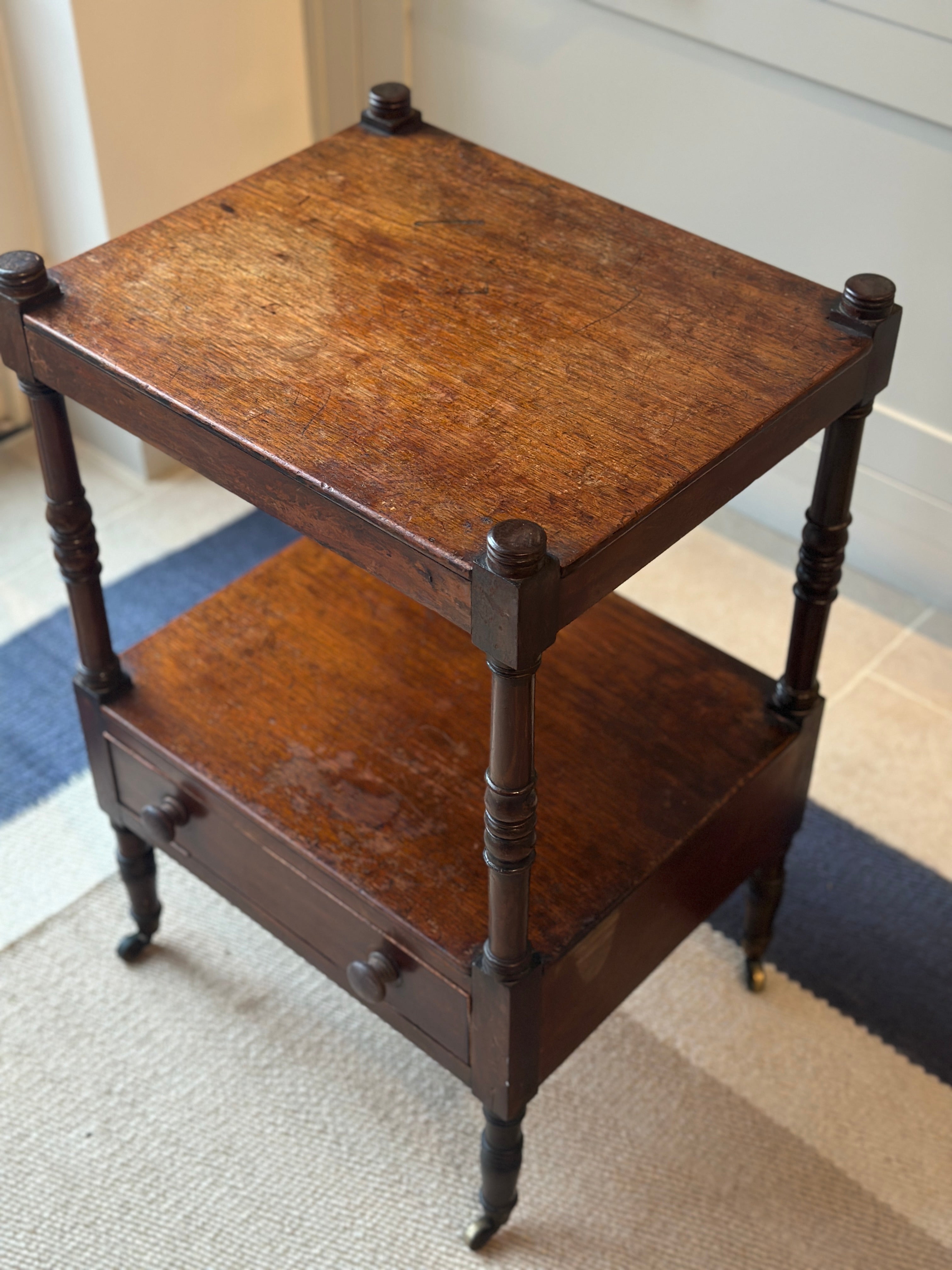Small Charming Tiered Bedside Table