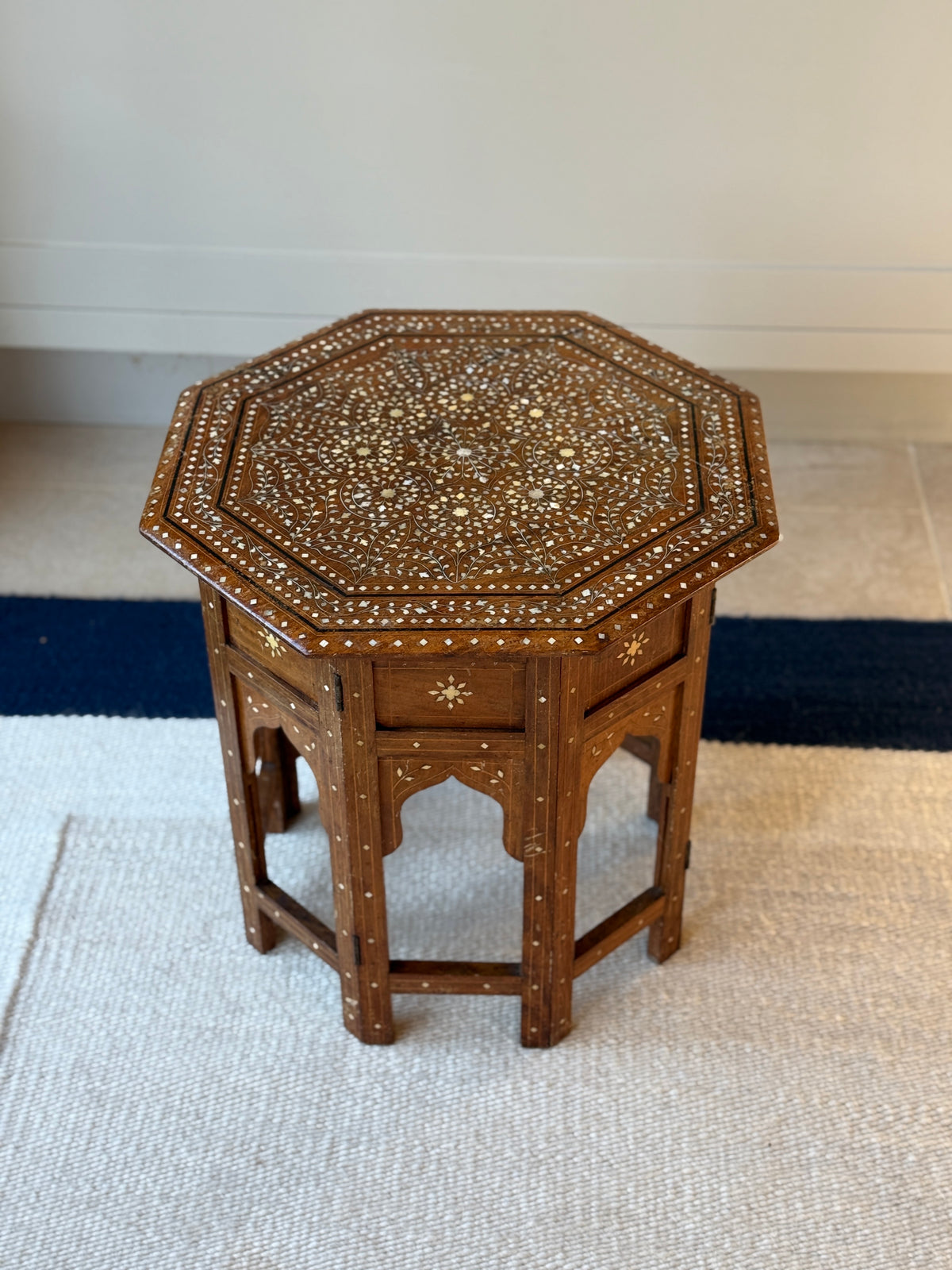 Antique Anglo-Indian occasional table