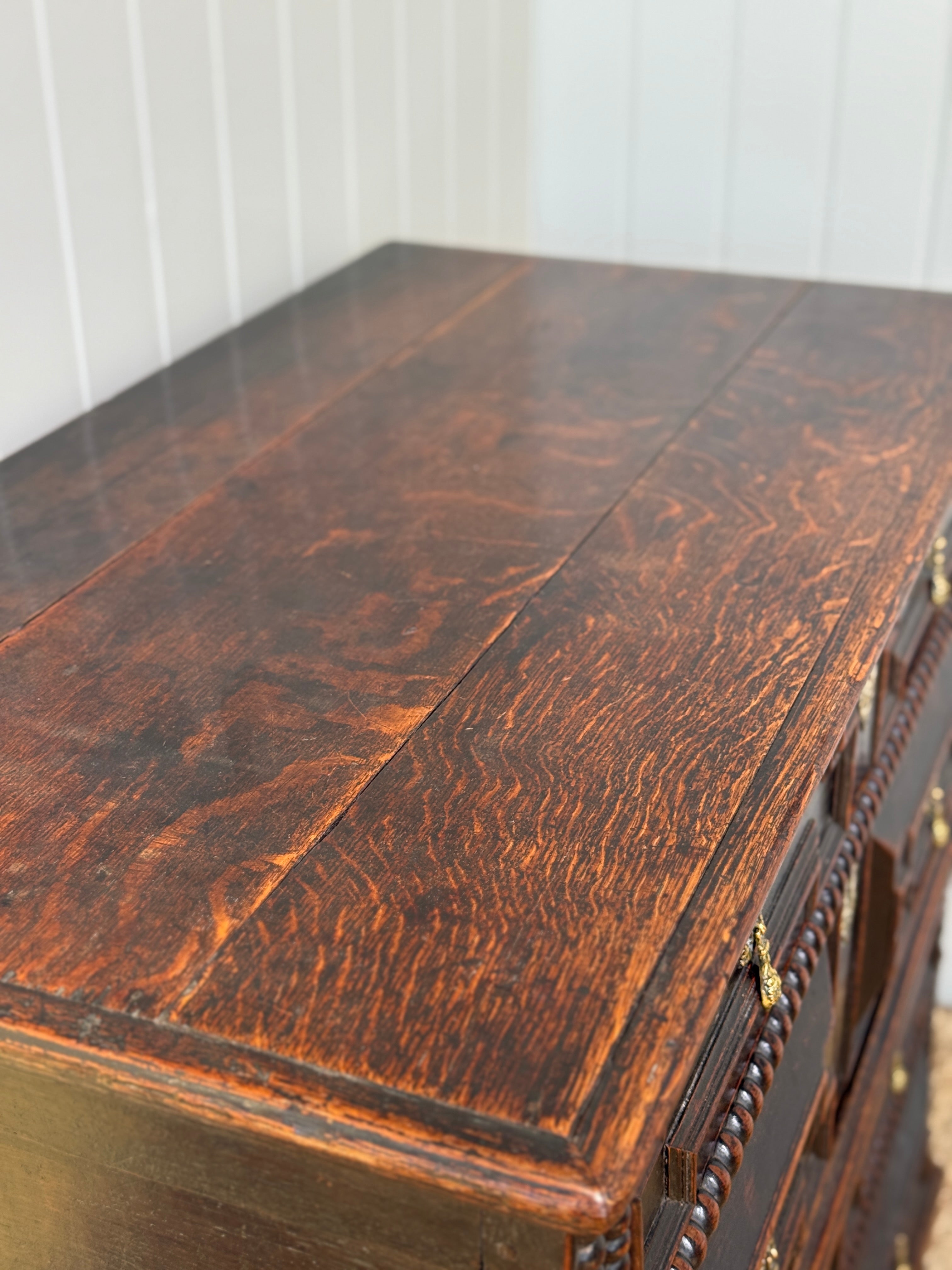 17th Century Jacobean Oak Chest of Drawers
