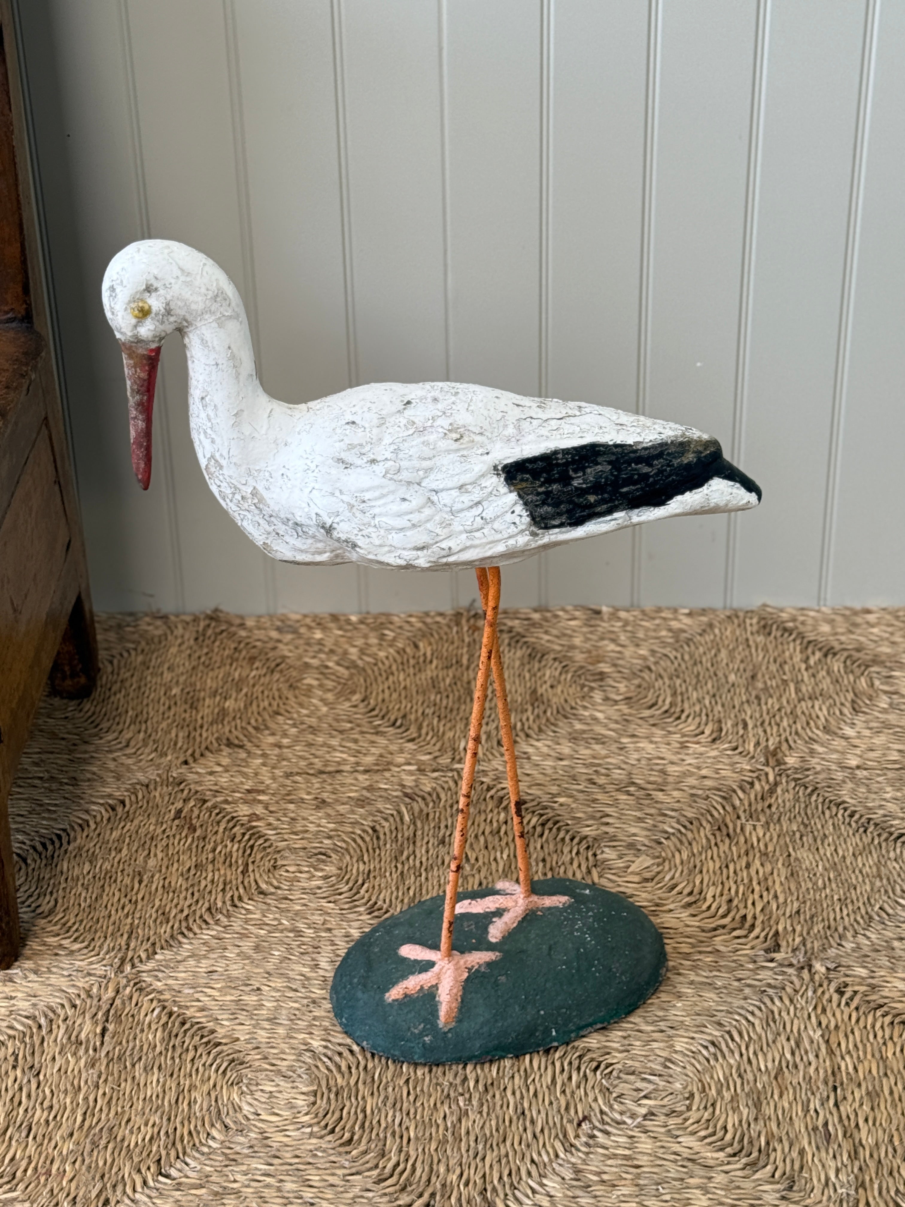 Vintage French Stork