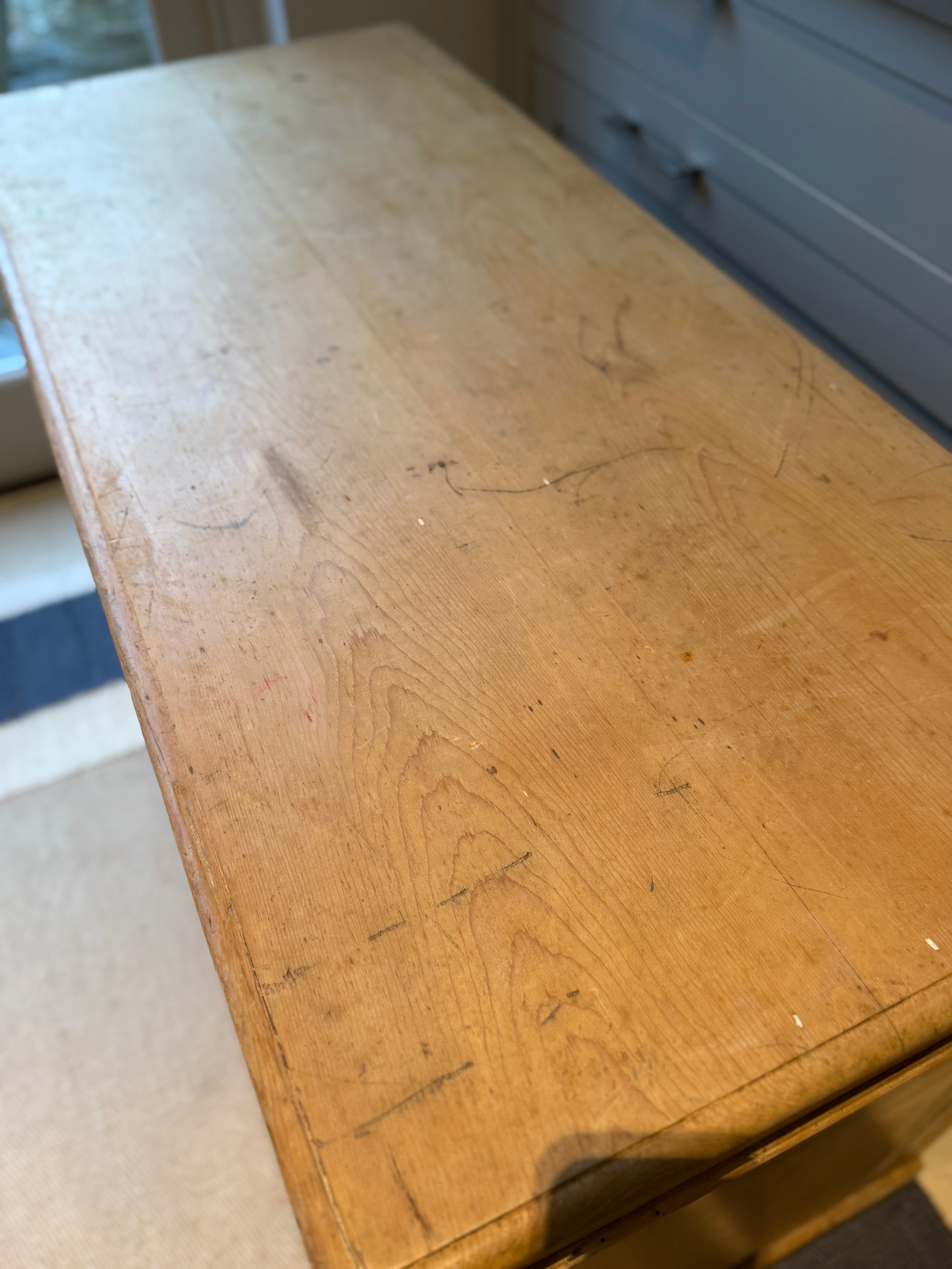 Small Antique Pine Desk