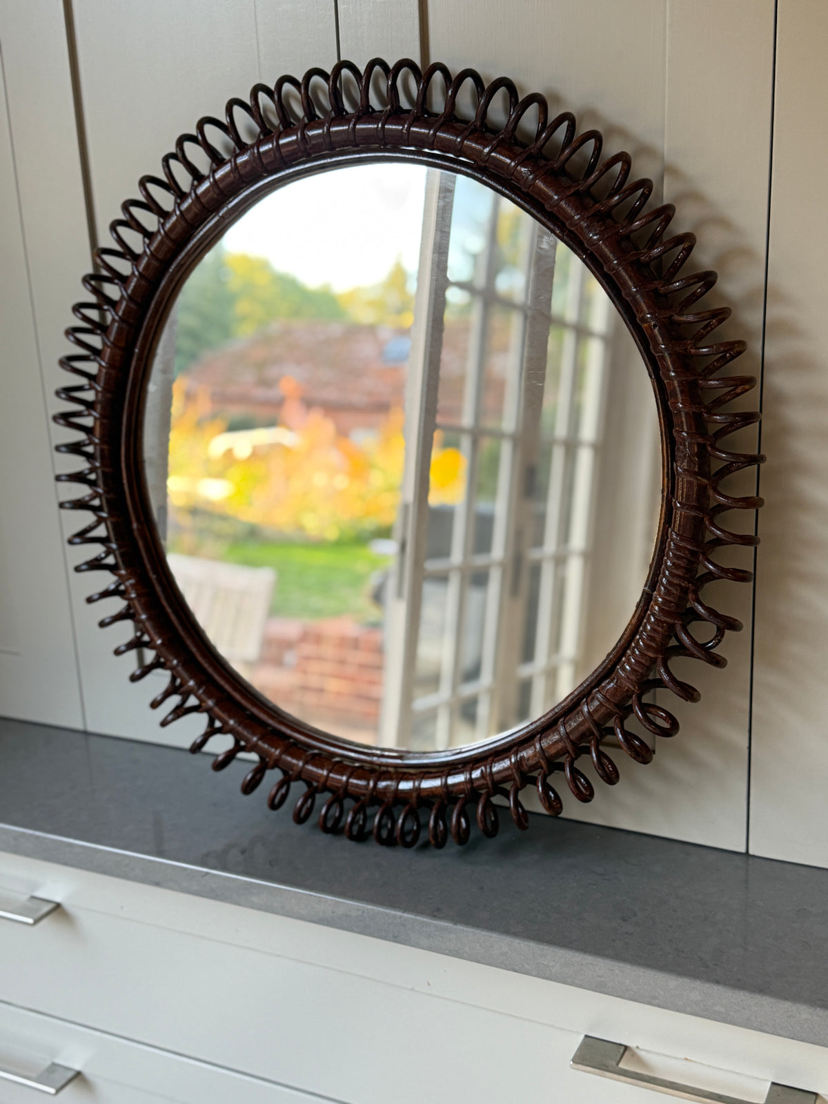 Large Round Albini Mirror