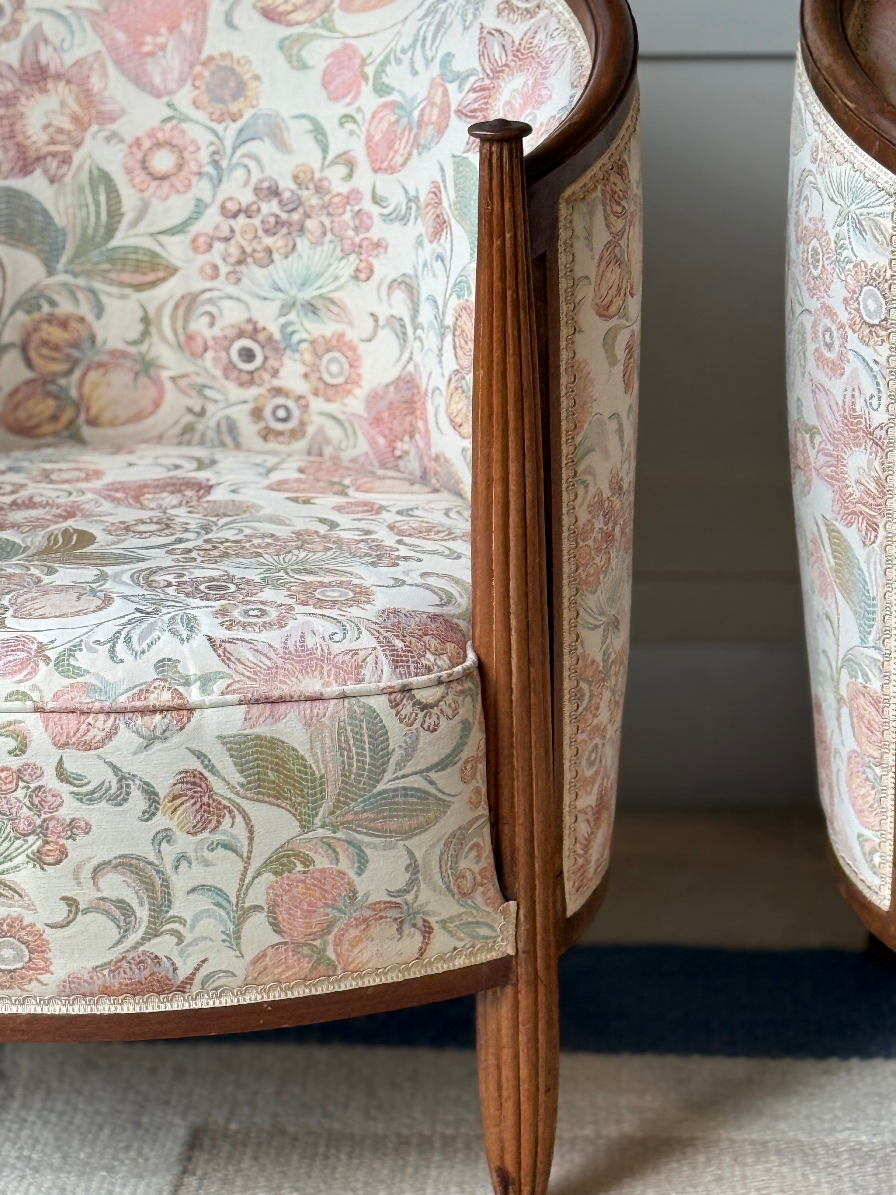 Pair of French Art Deco Chairs