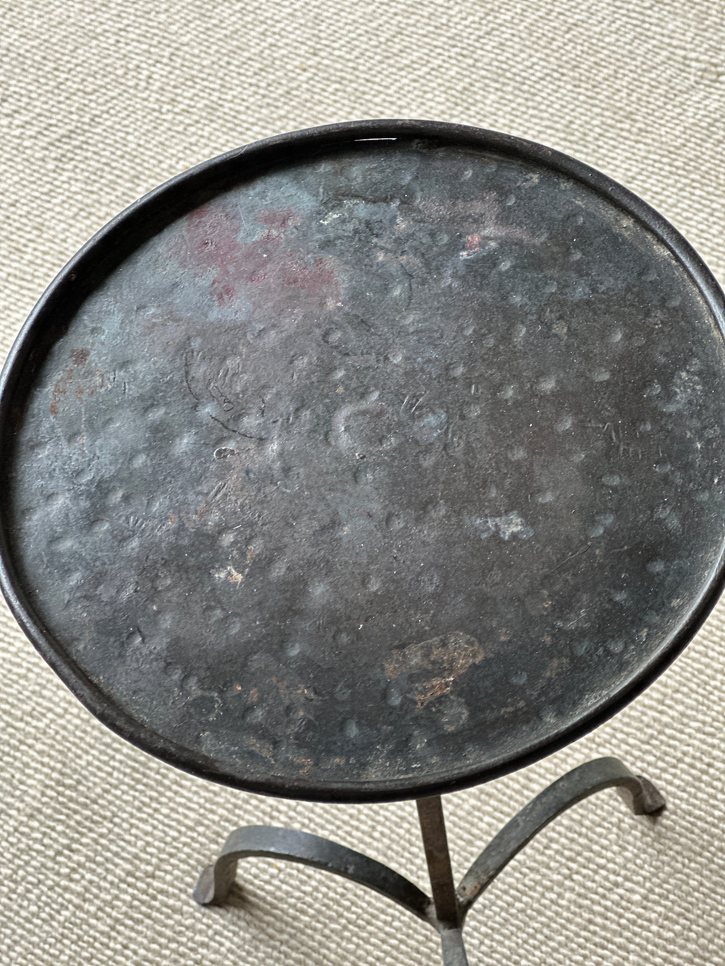 Small Mid Century Spanish Martini Table