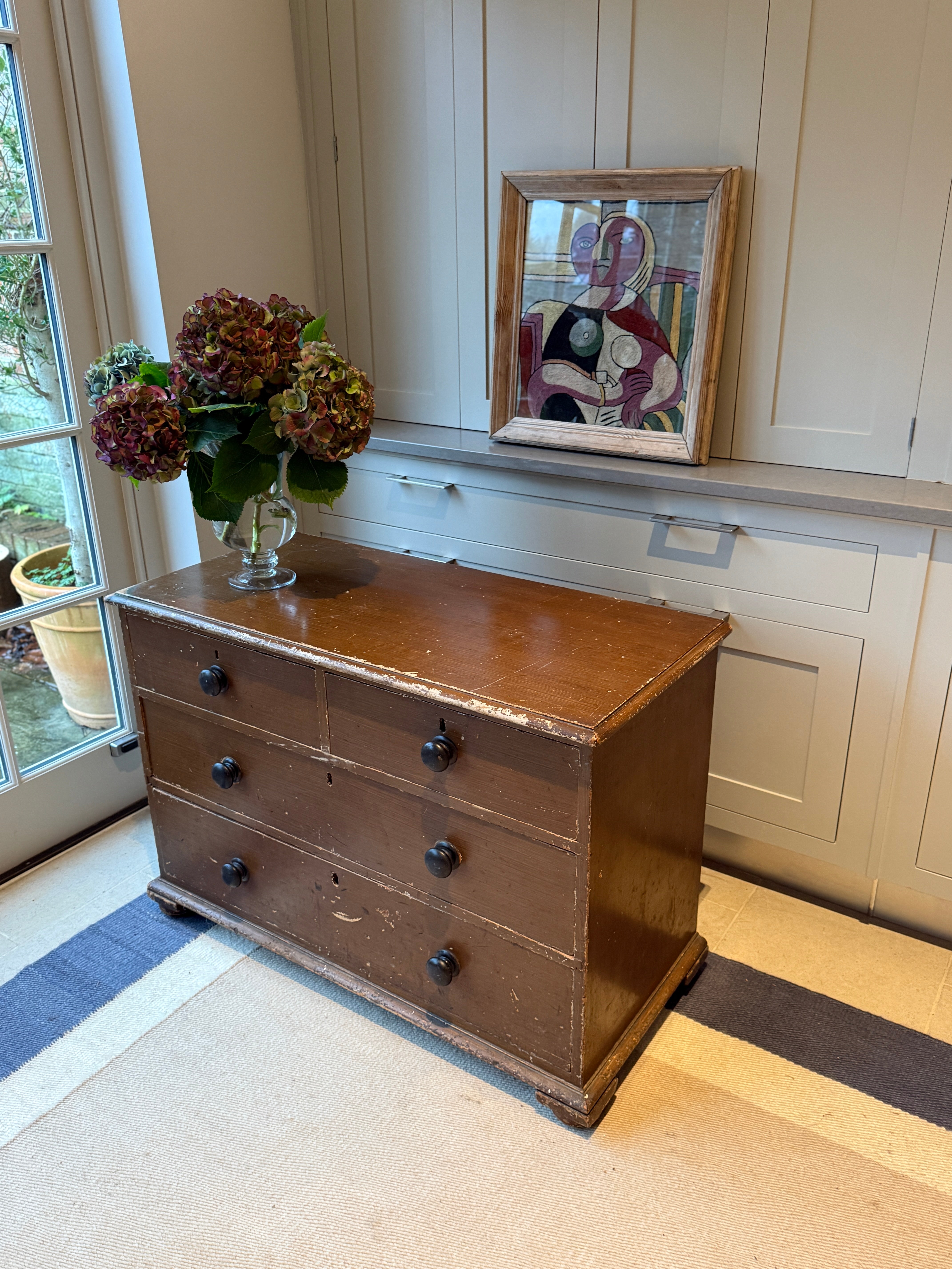 Painted 19th Century Chest of Drawers