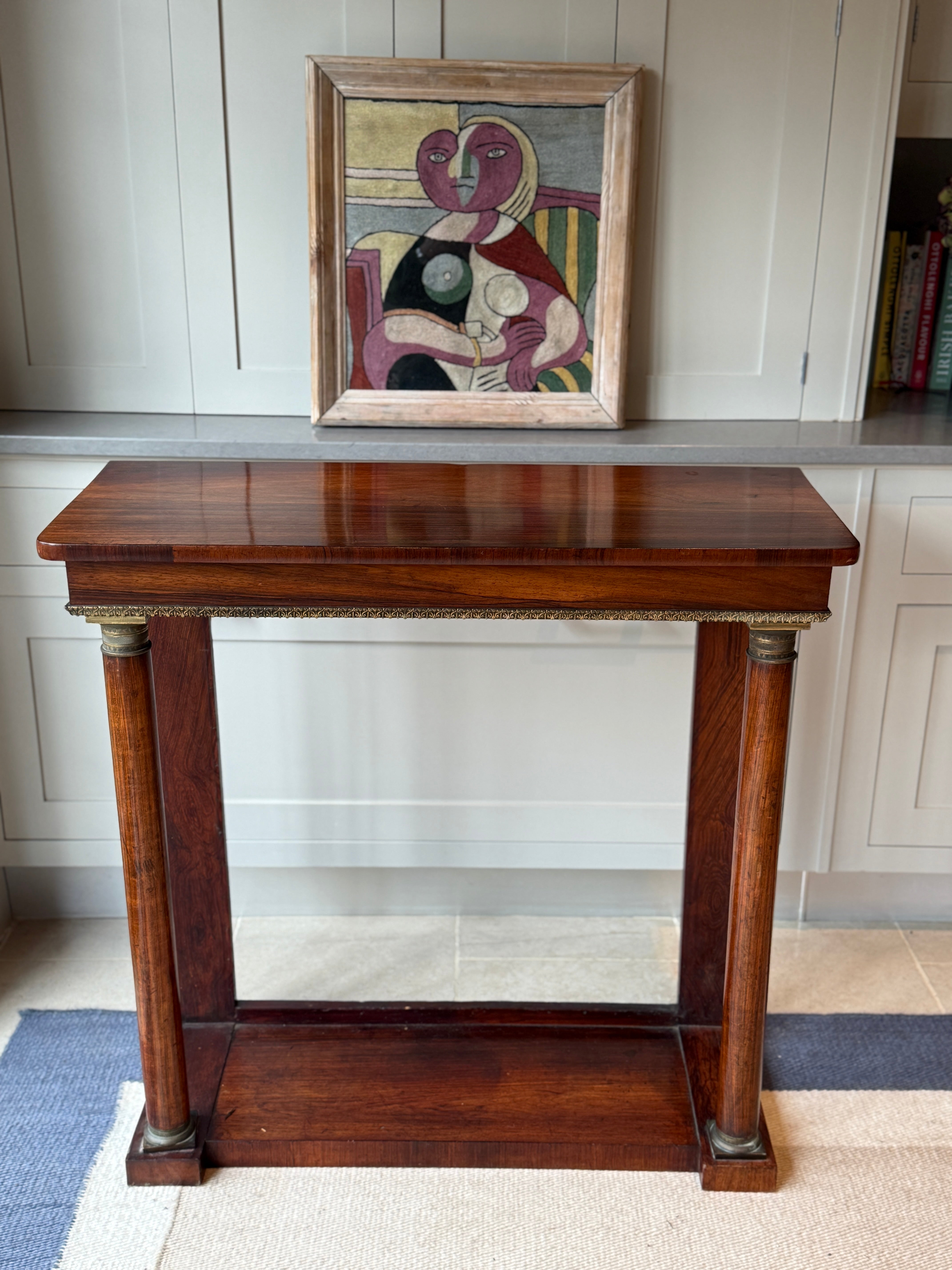 Regency Mahogany Console