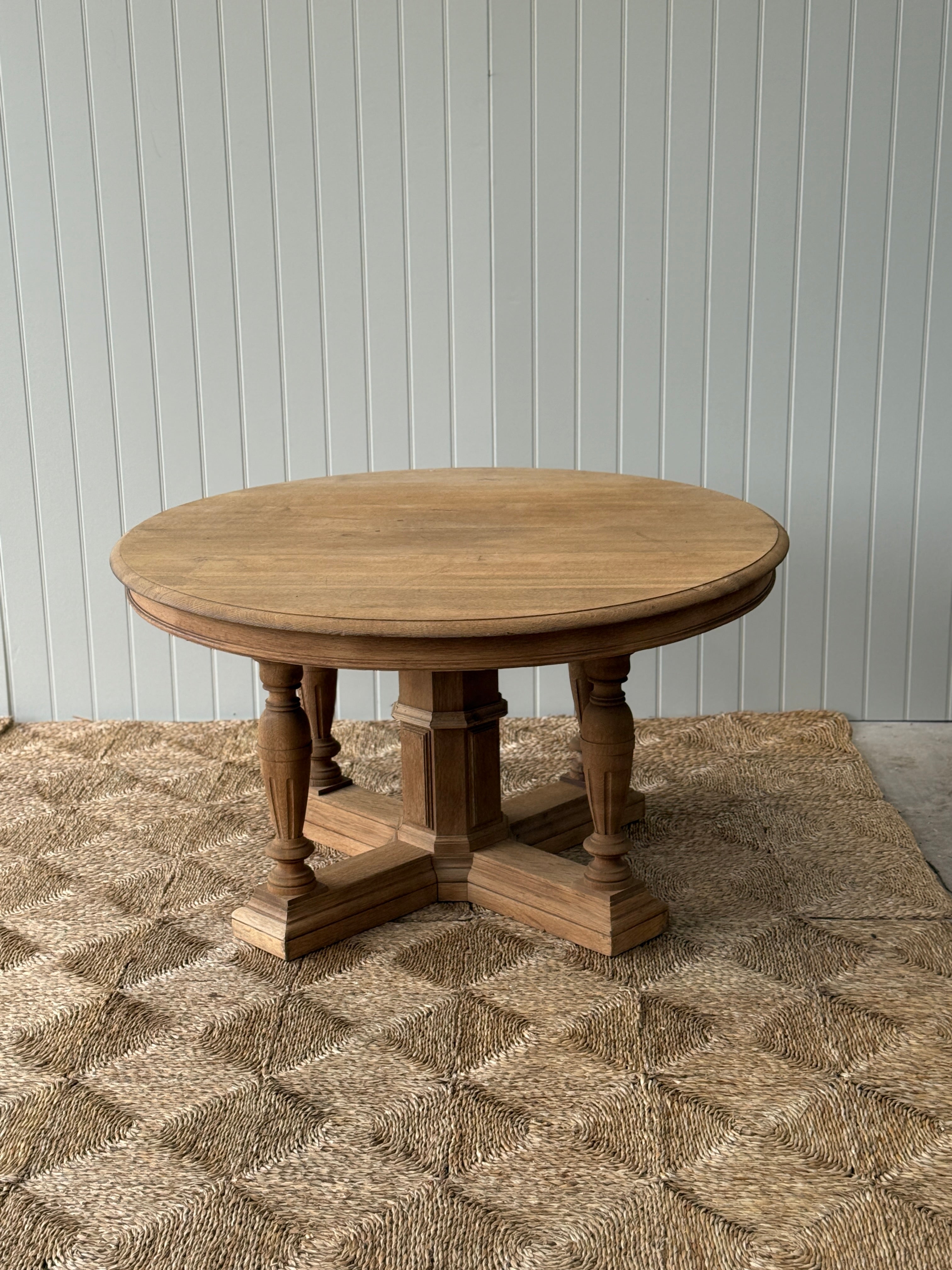 French Bleached Oak Centre Table