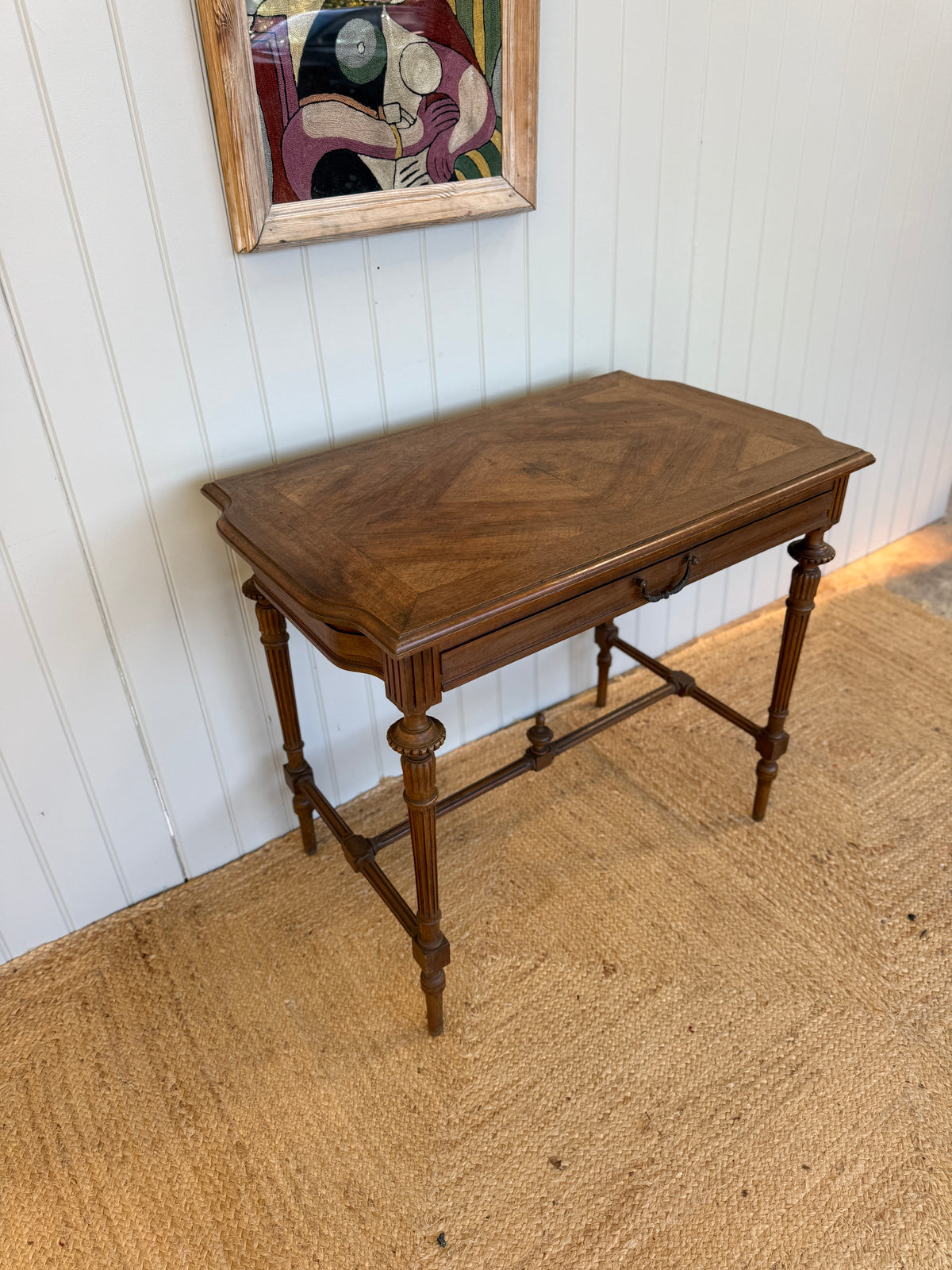 Late 19th Century French Walnut Side Table