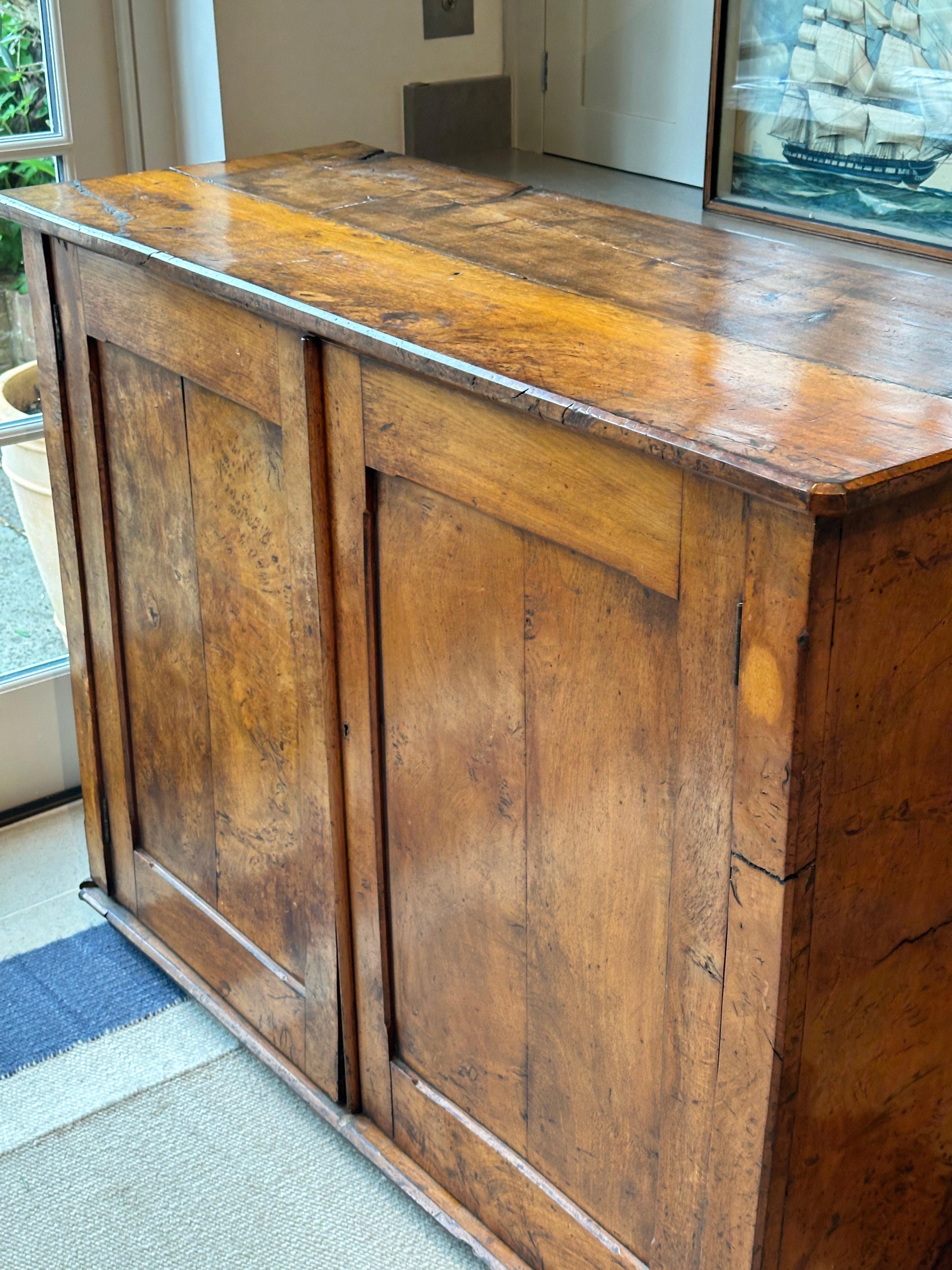 Large Walnut Cabinet