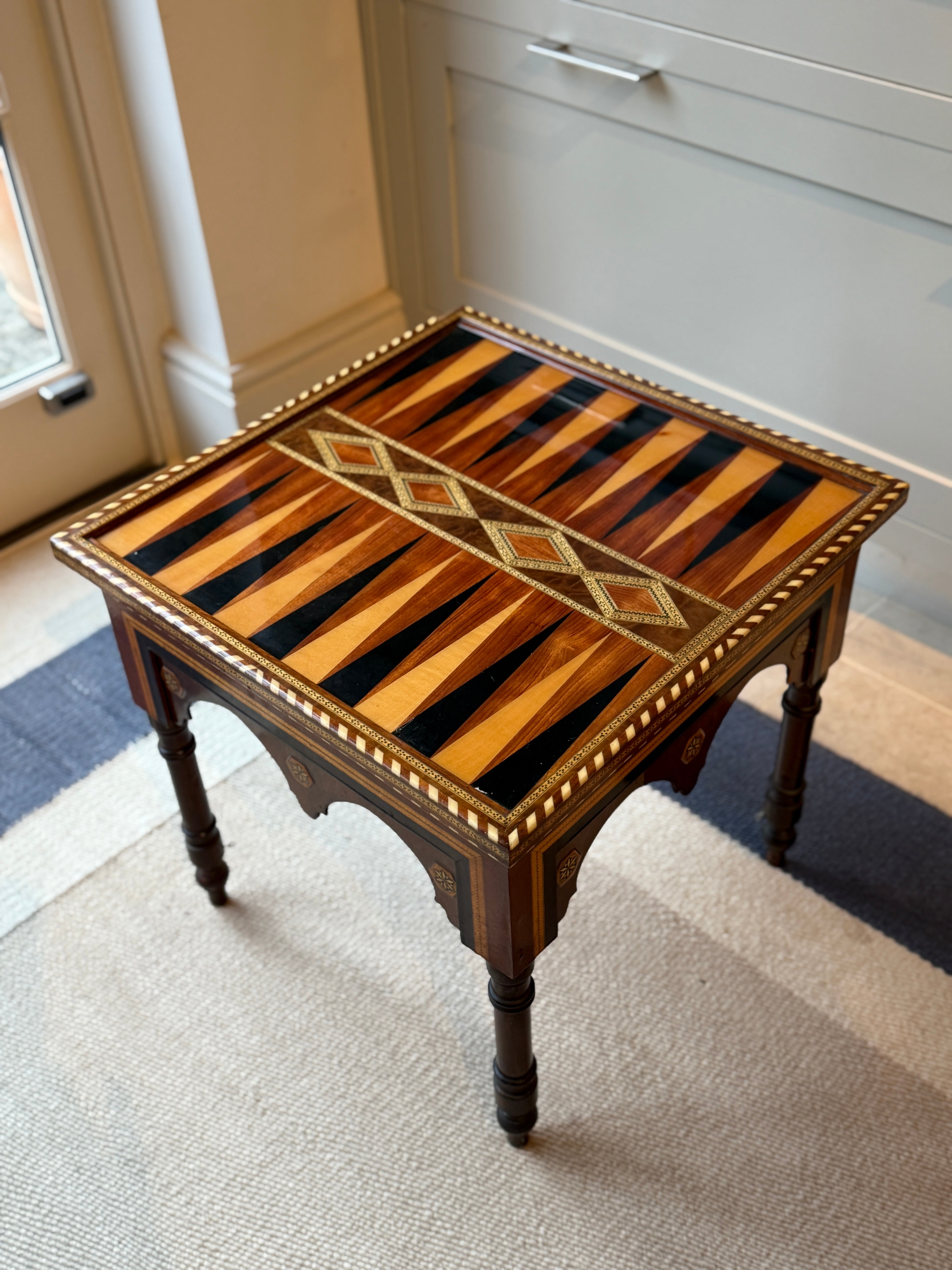 Modern Moorish Games Table