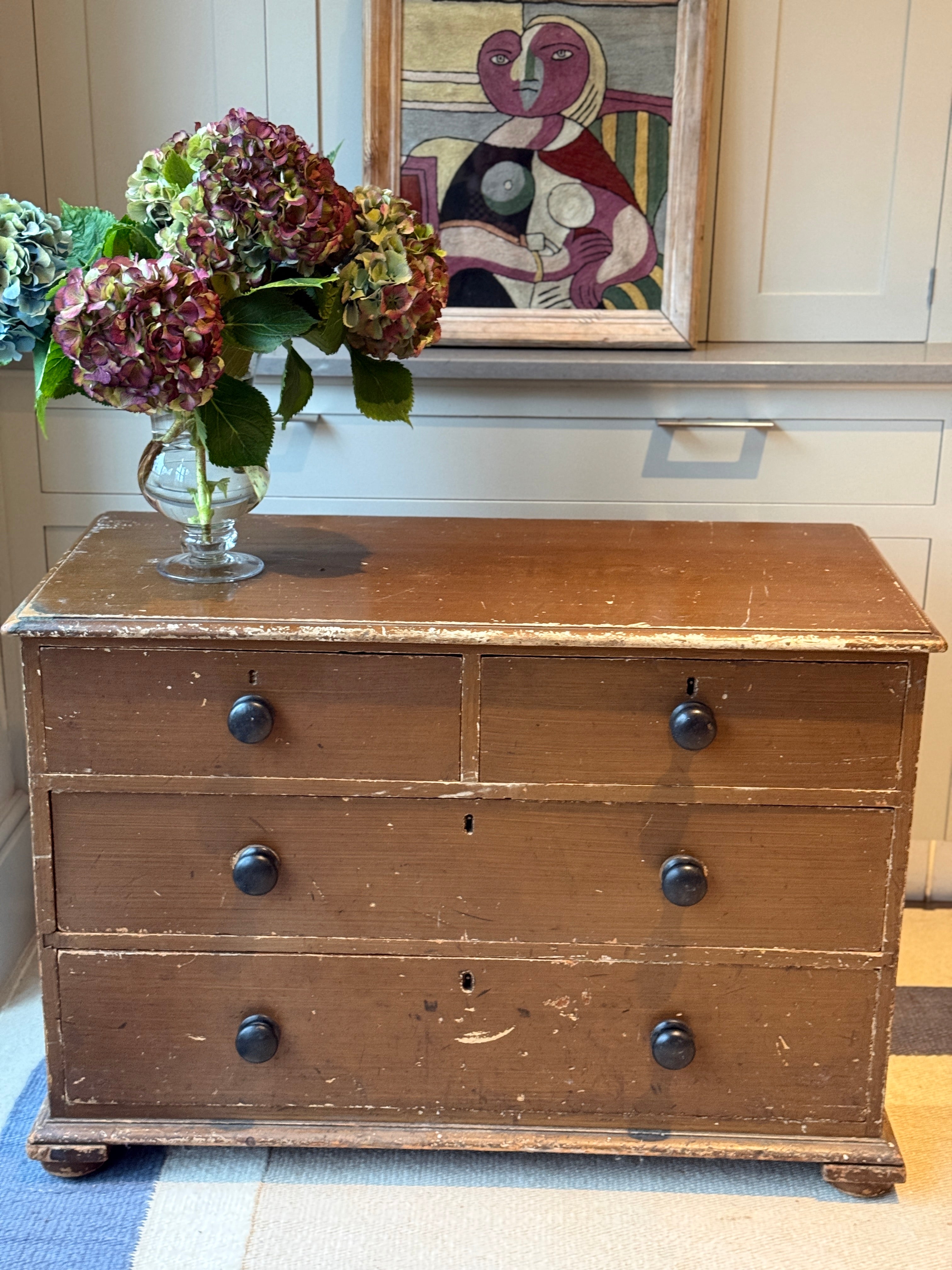 Painted 19th Century Chest of Drawers
