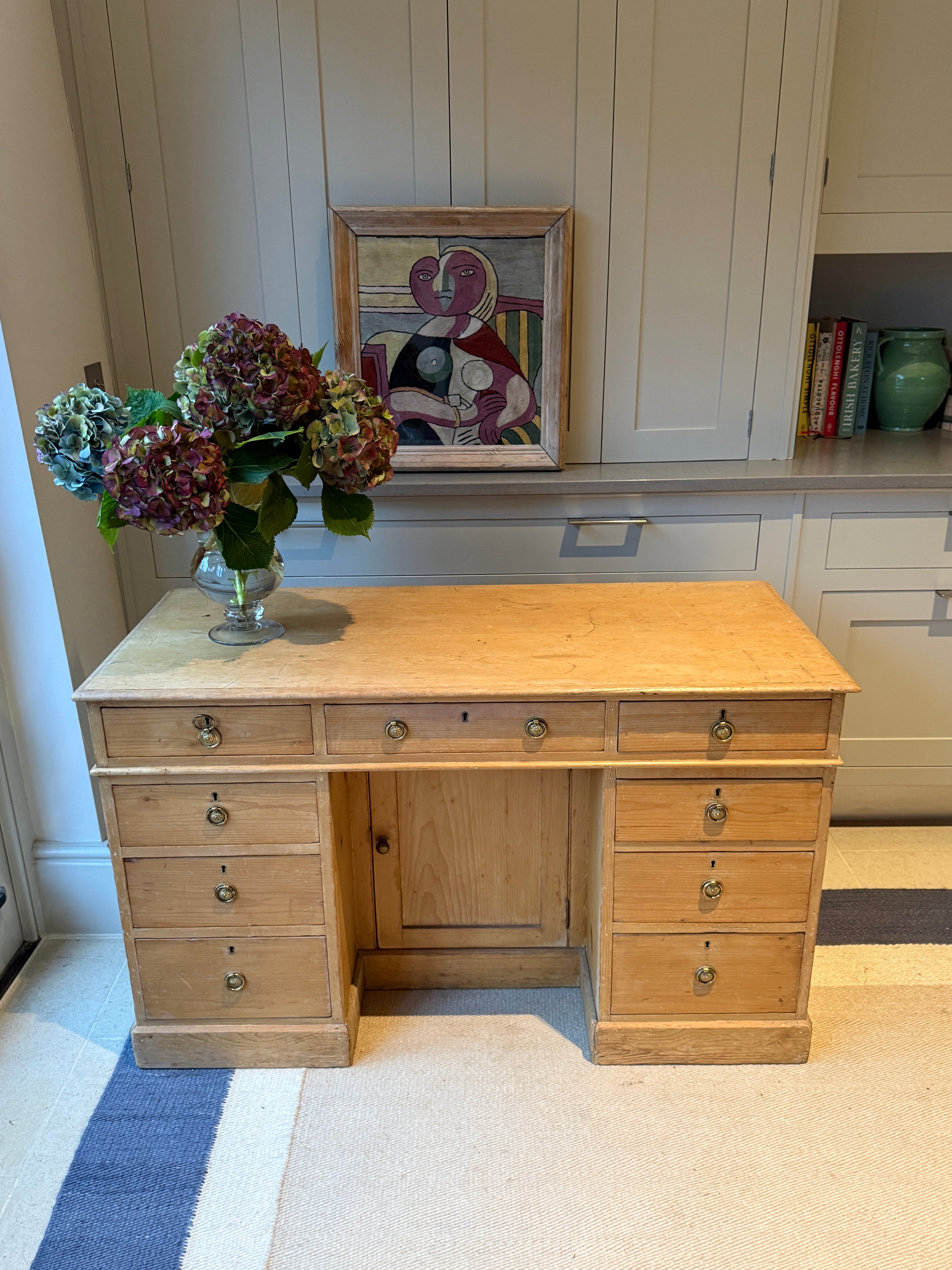 Small Antique Pine Desk