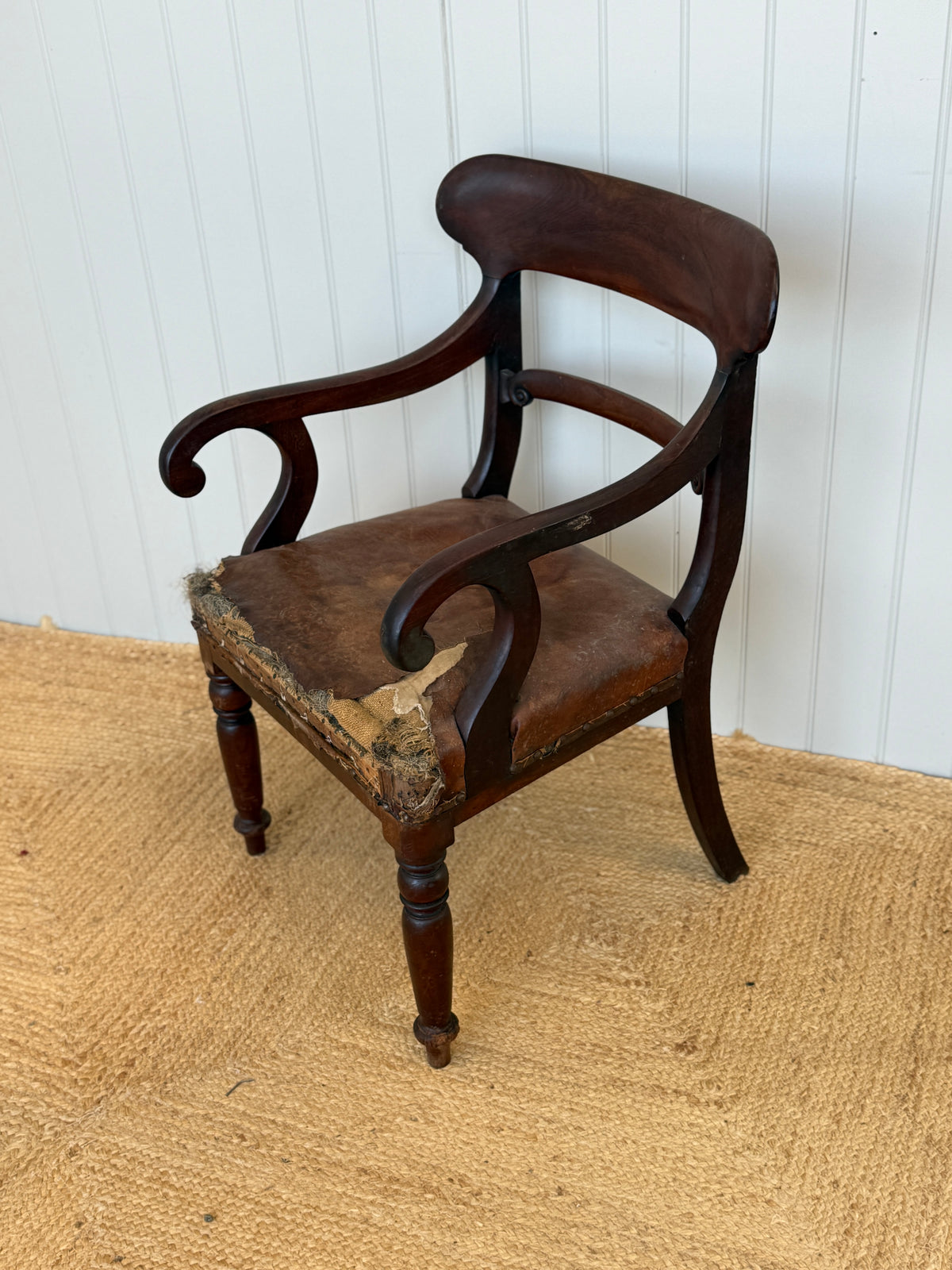 Early 19th Century Mahogany Bar-Back Chair