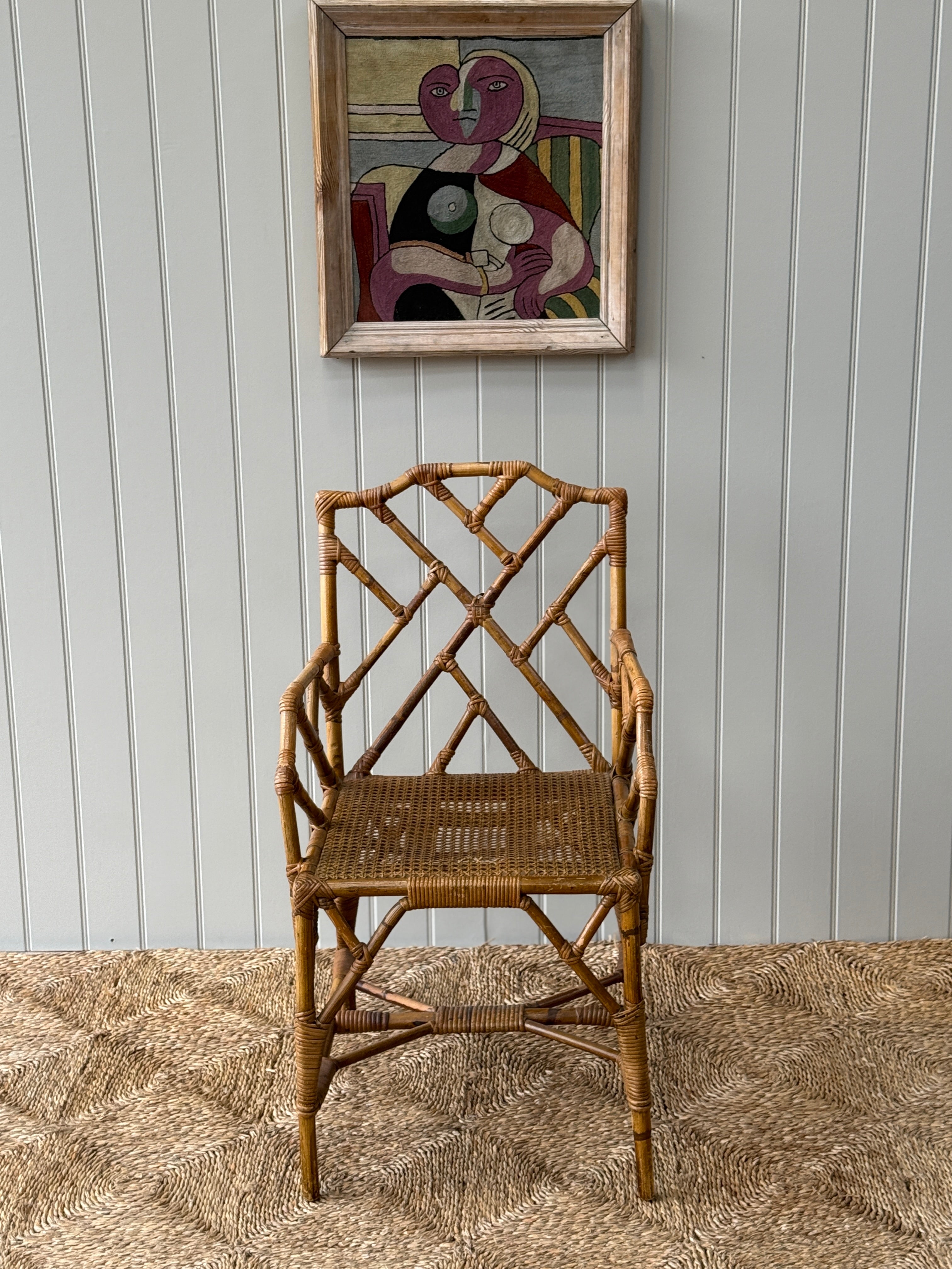 Single Chippendale Style Cane