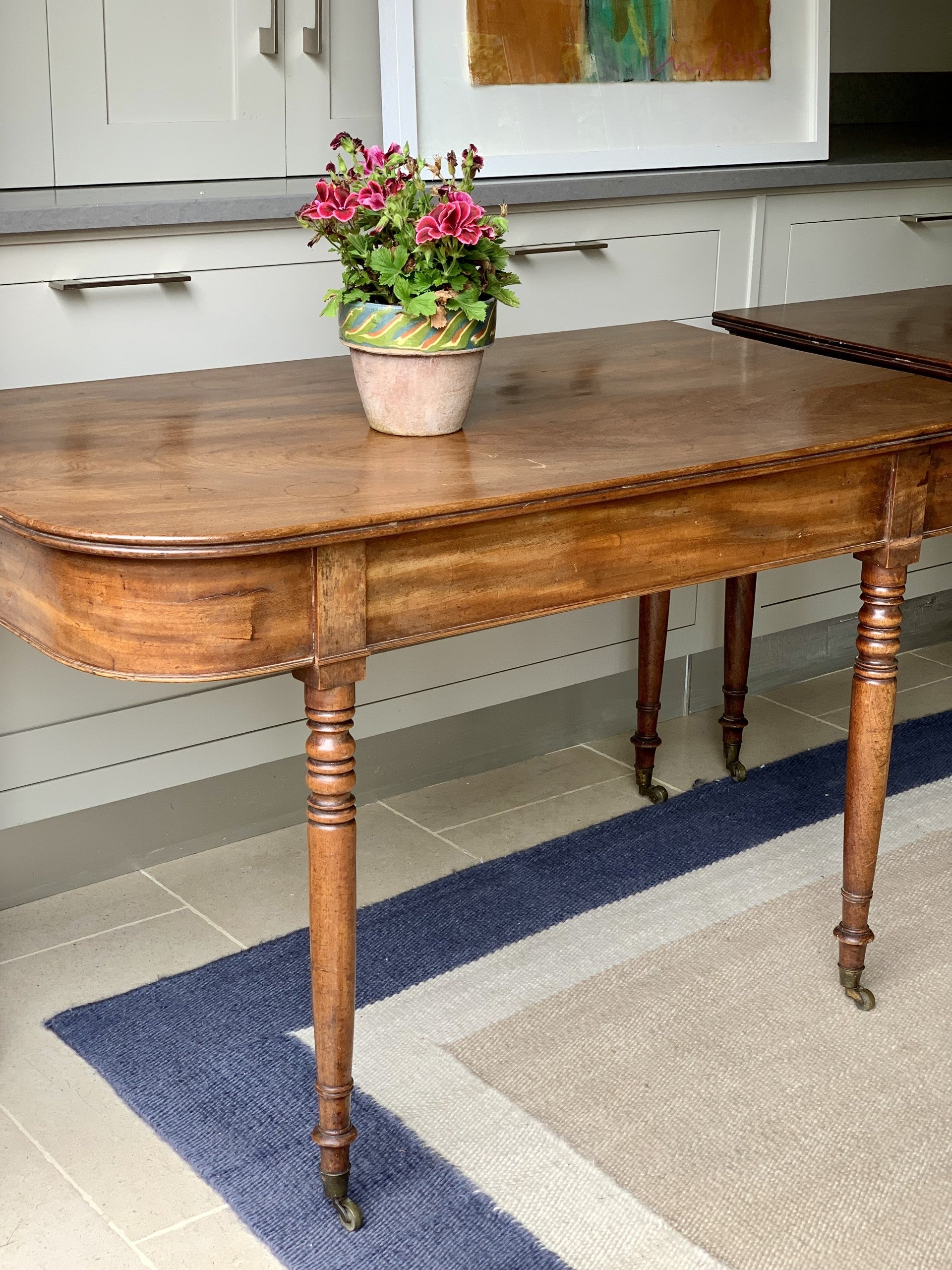 Stunning Pair of 'D' End Tables