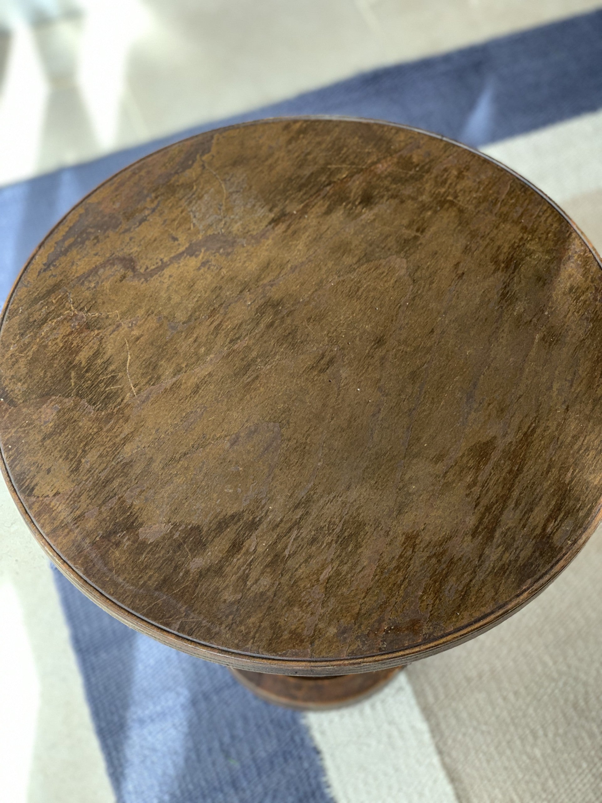 Round Cubist Table