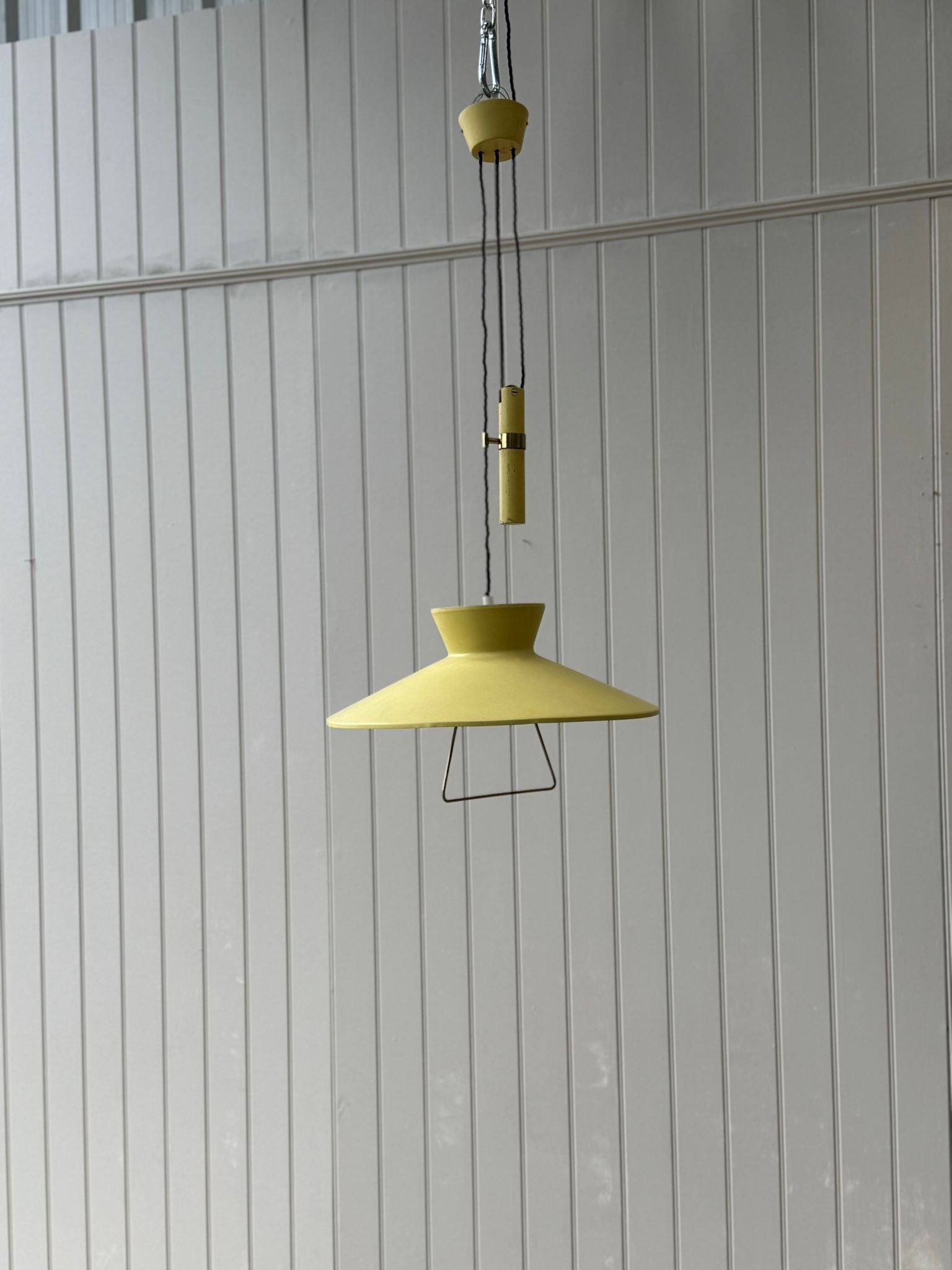 1950s Italian Counterweight Arteluce Pendant