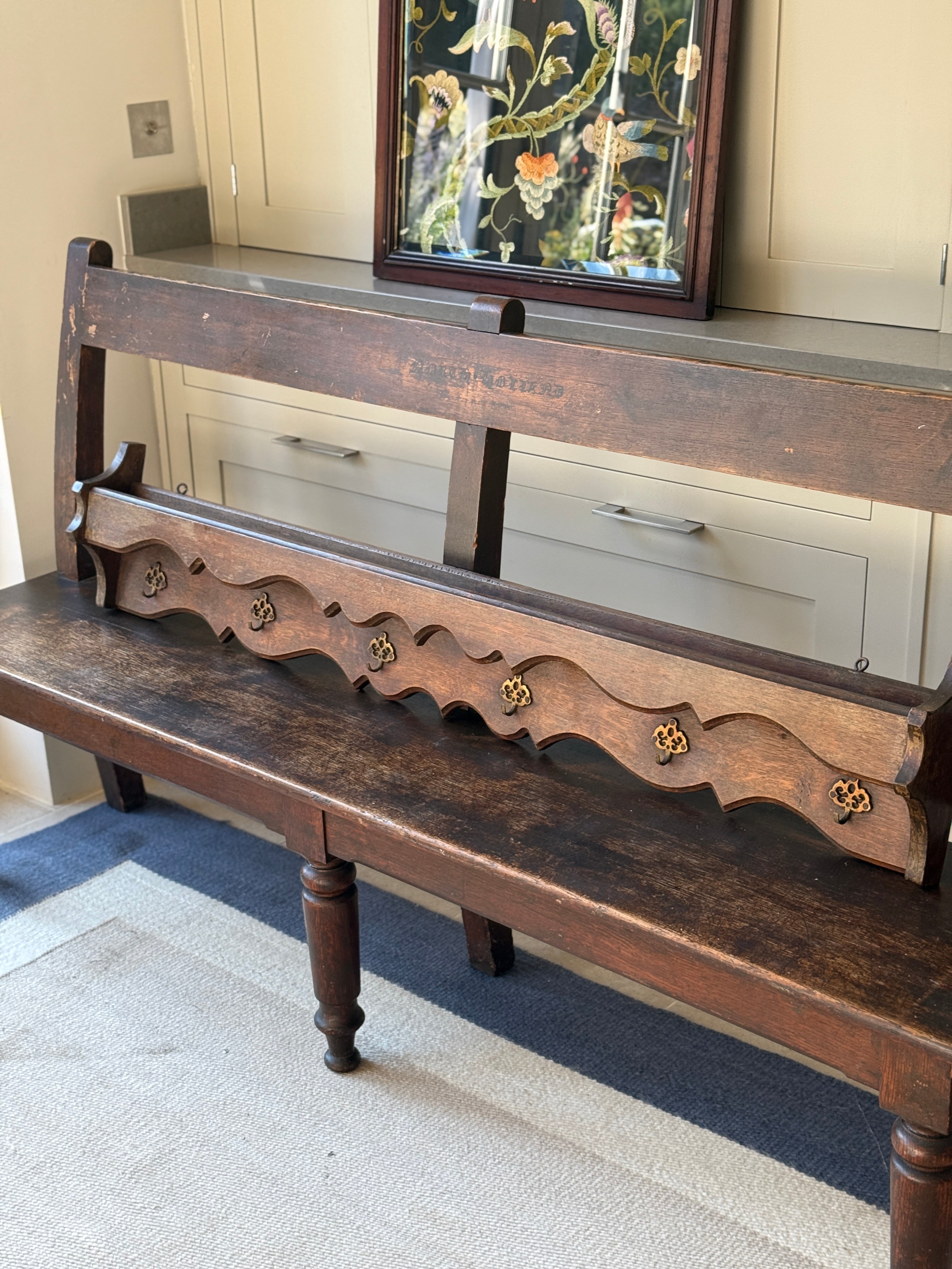 Large French Oak Rack