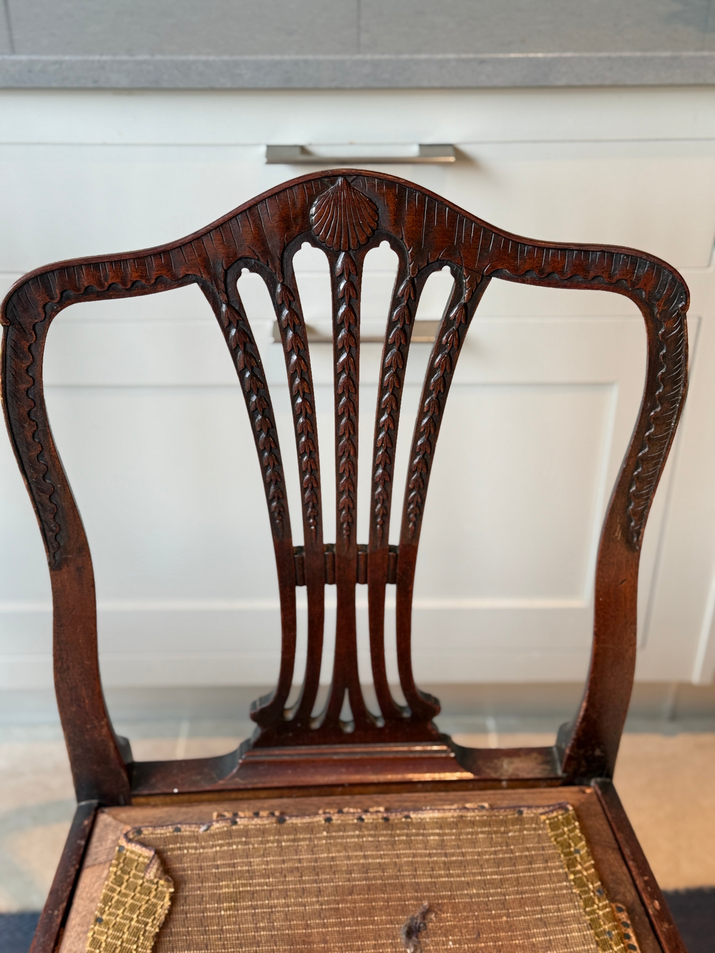 Pair of Georgian Regency Mahogany Chairs
