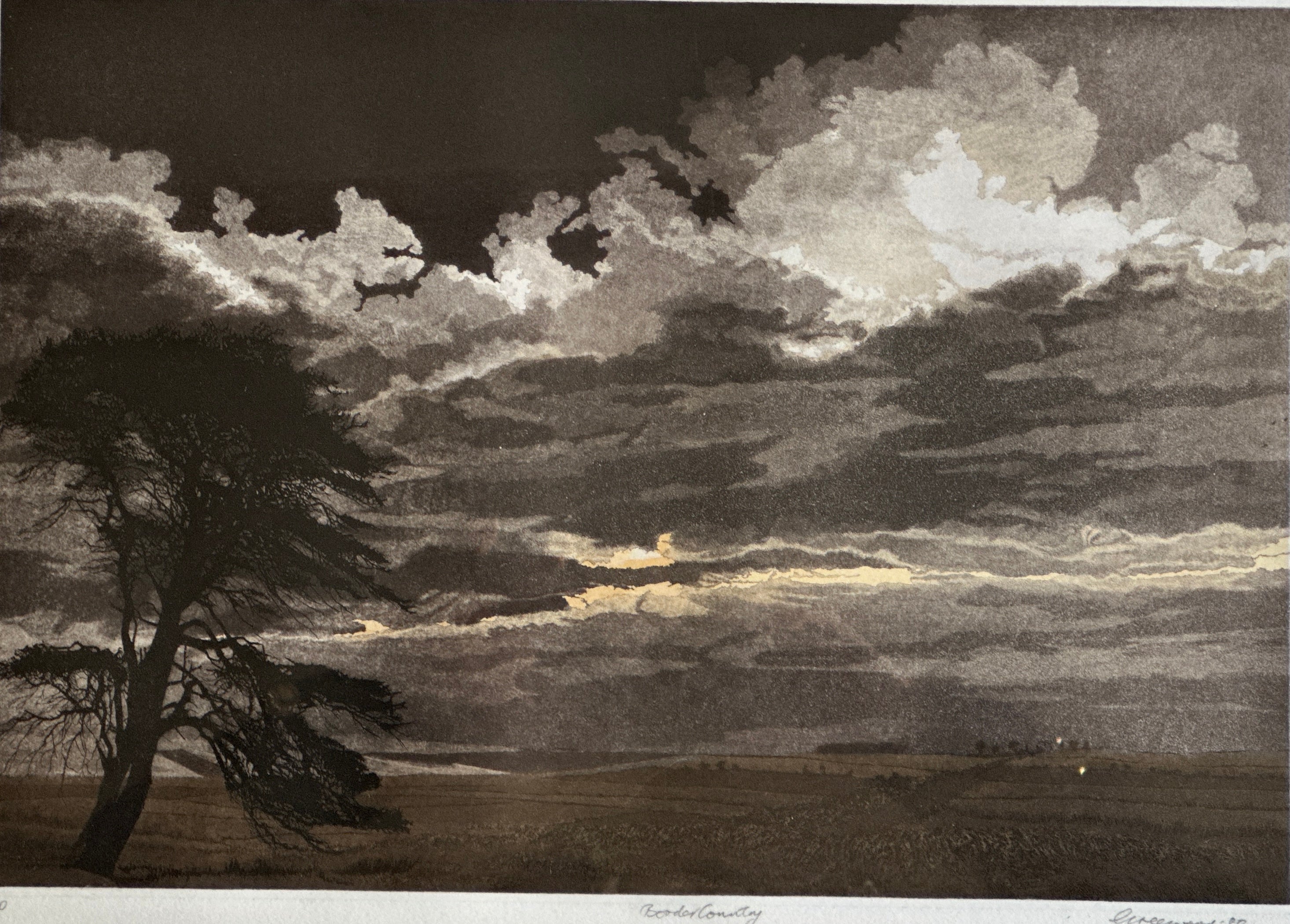 Aquatint Etching by Phil Greenwood