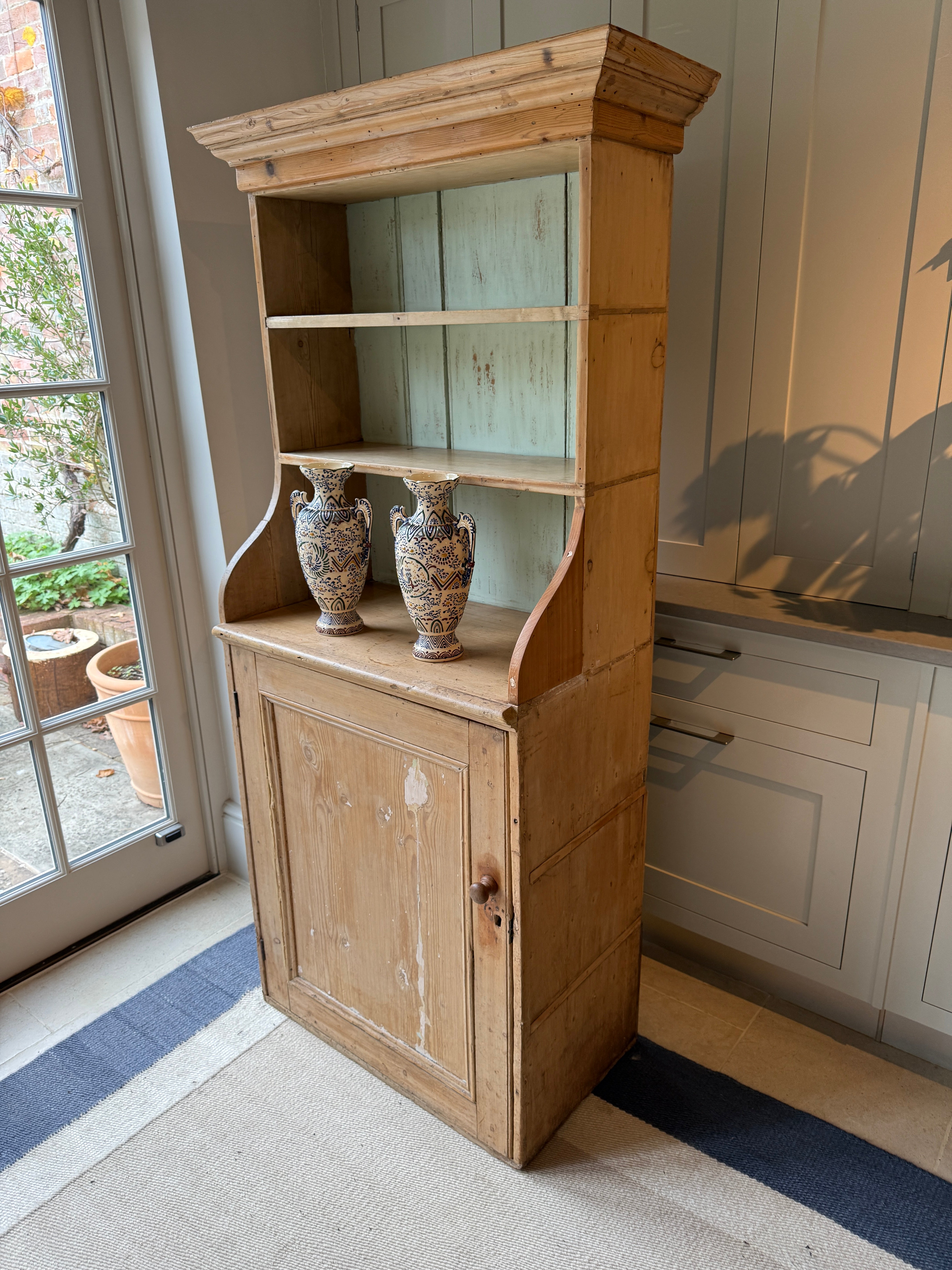 Slim and Rustic Pine Dresser