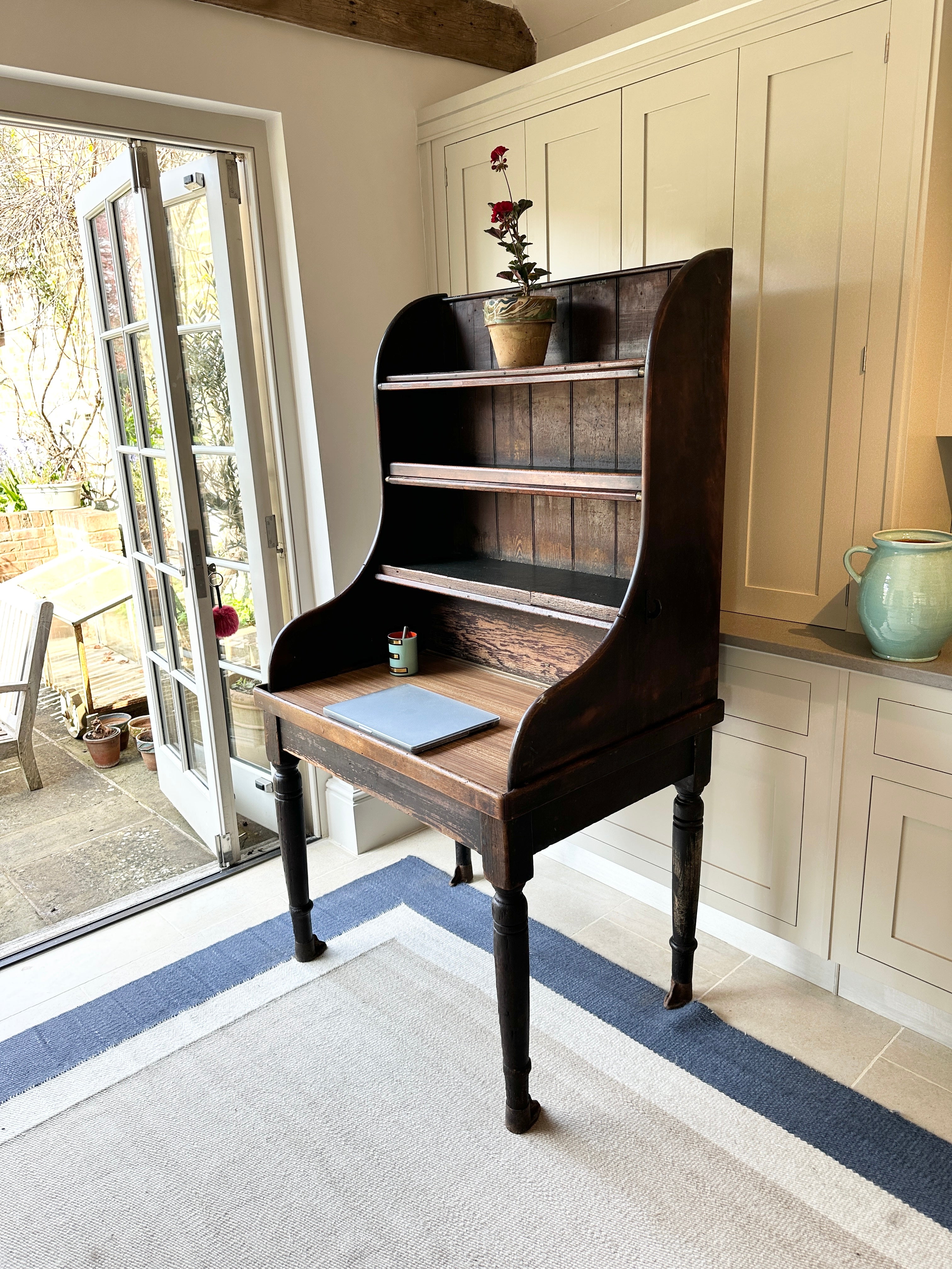 Large Antique Post Office Clerk’s Desk