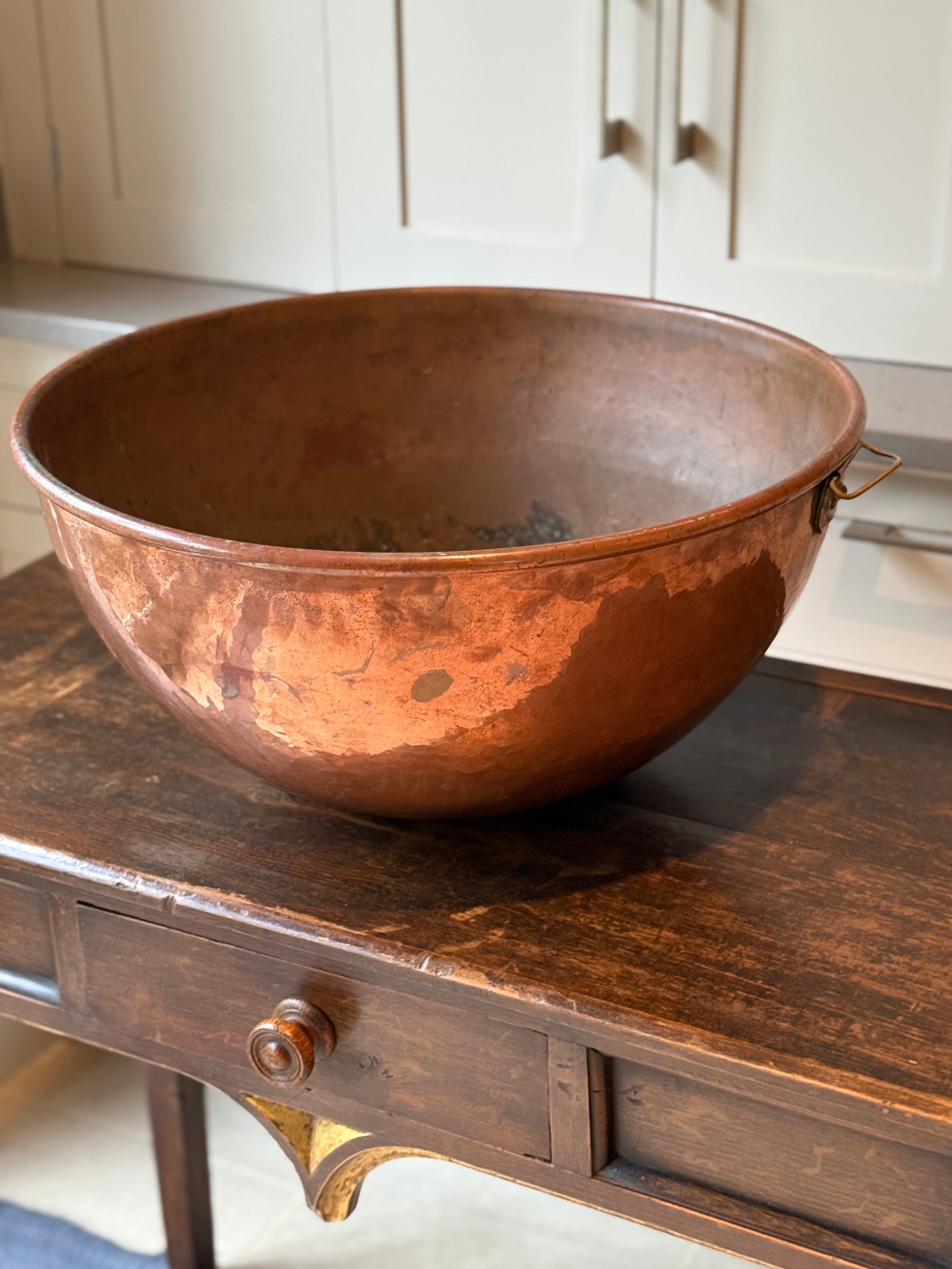 Huge Decorative Copper Bowl