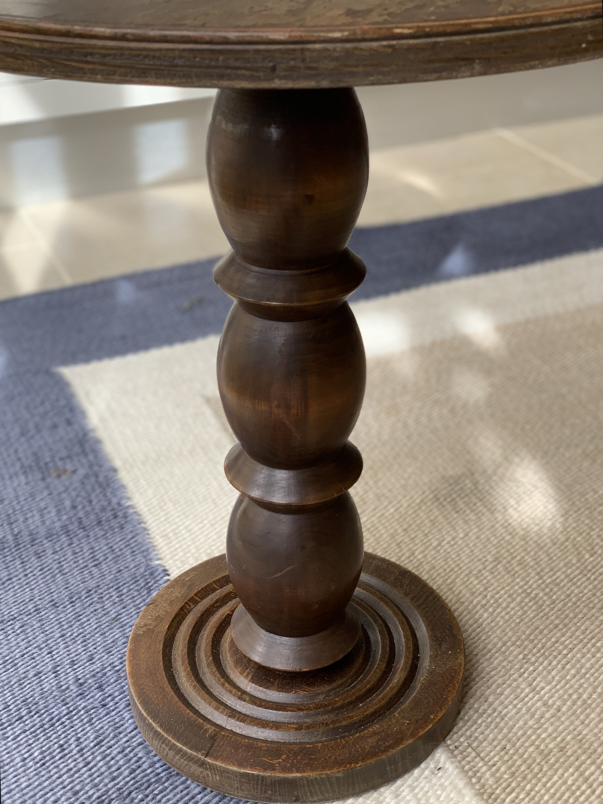 Round Cubist Table