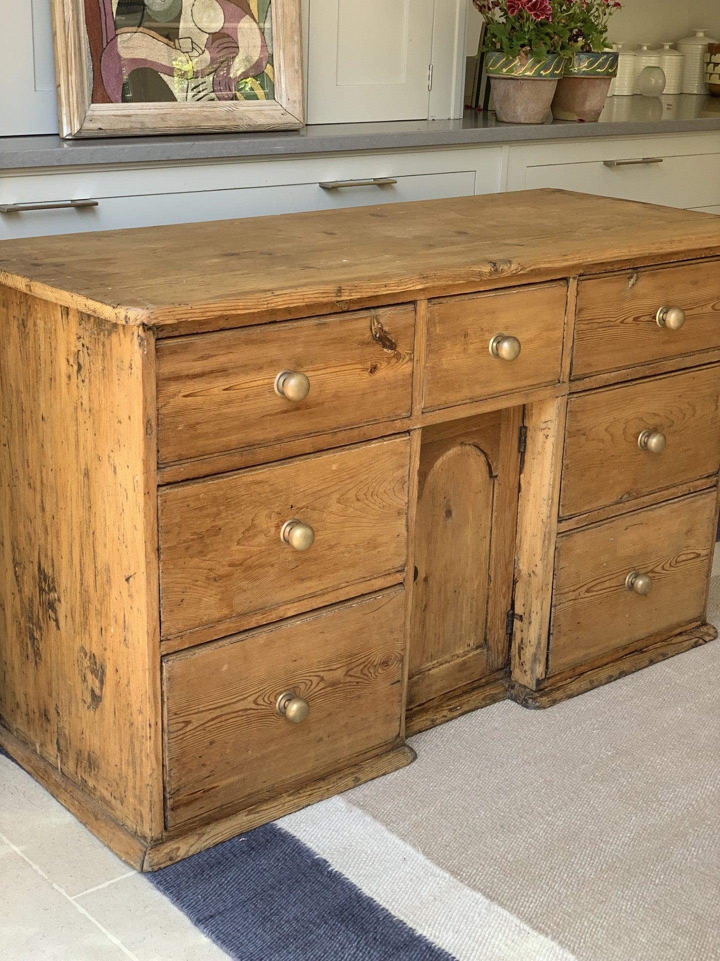 Victorian Pine Sideboard