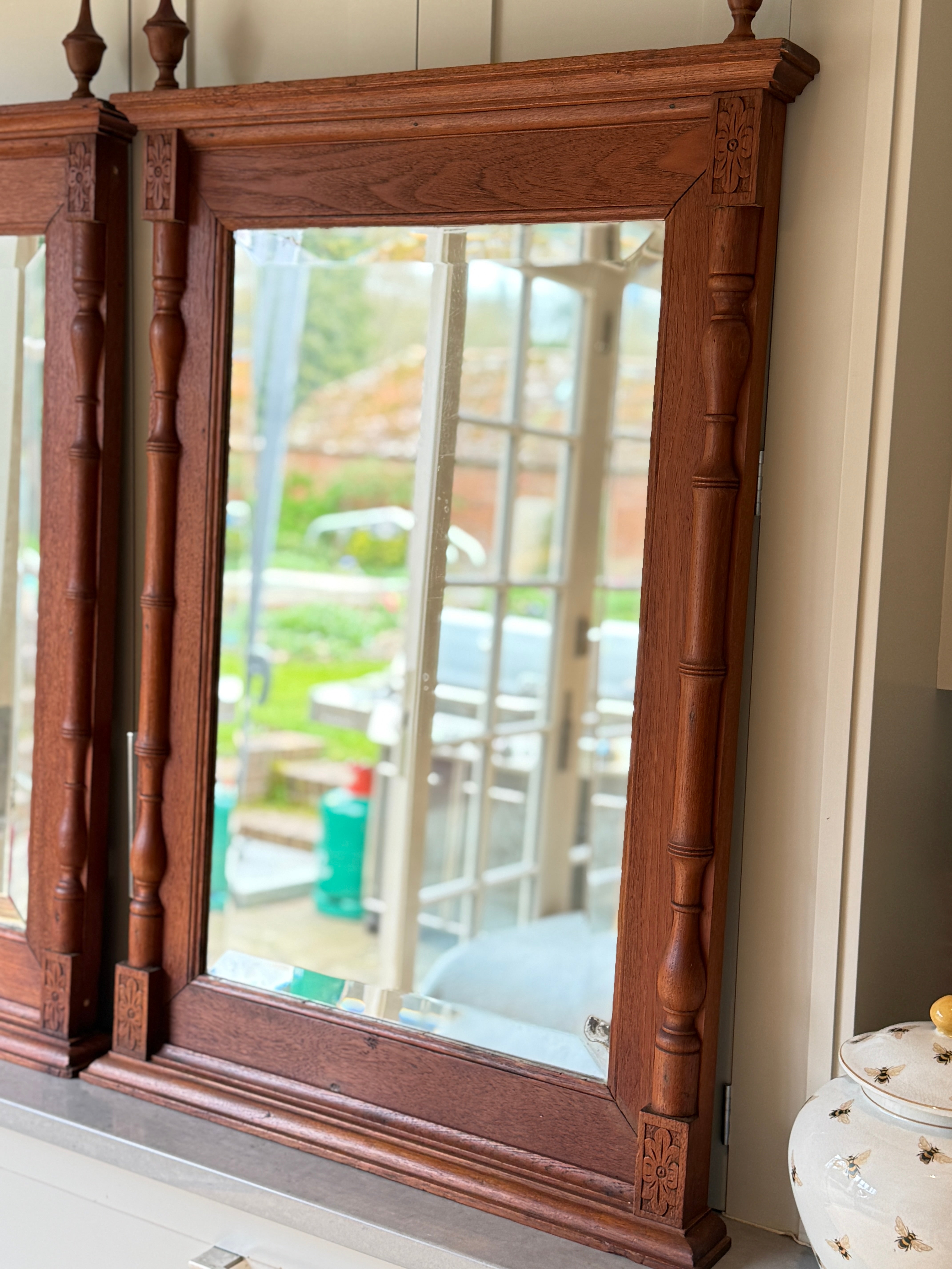 Pair of French Antique Mirrors