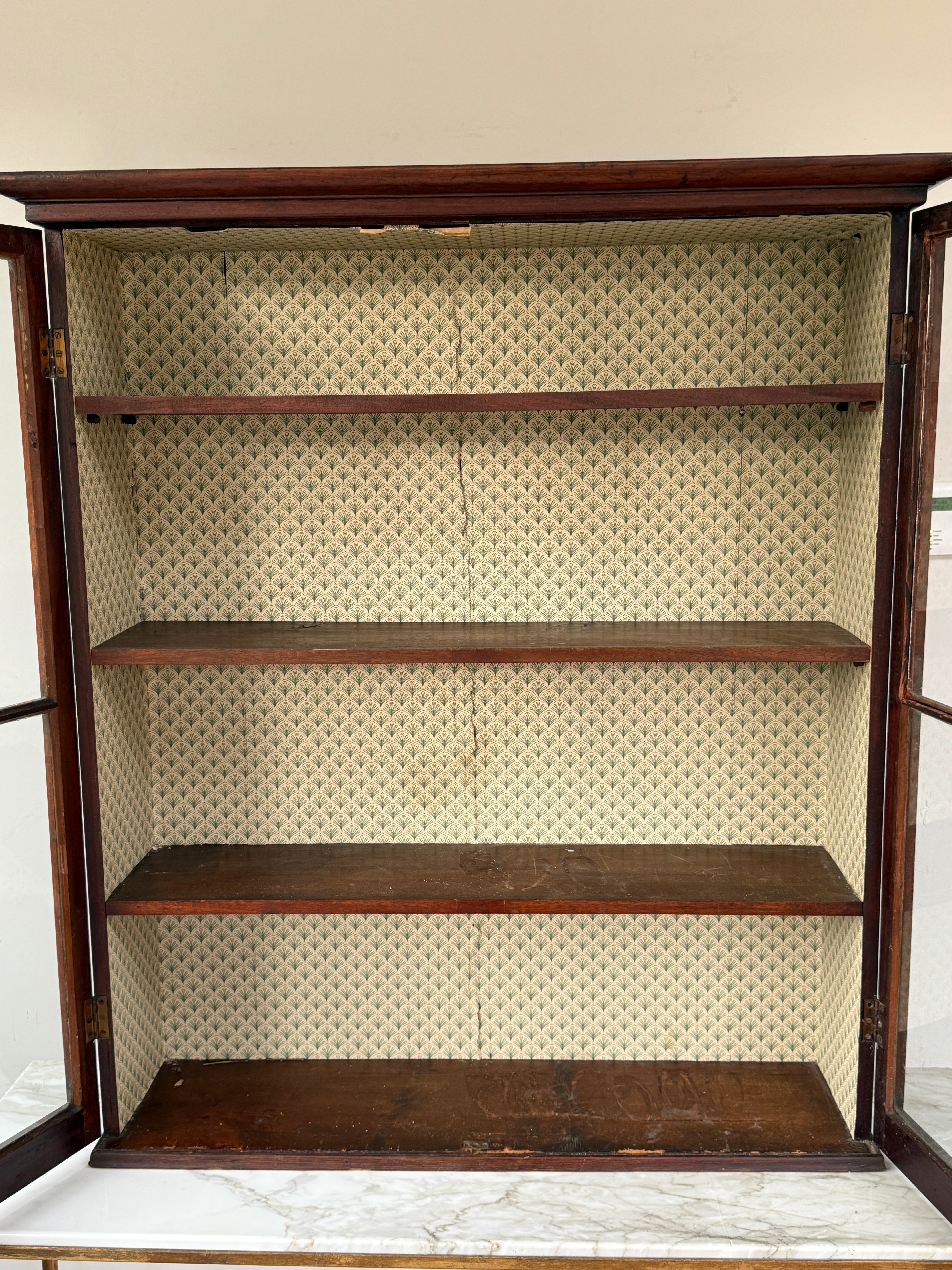 Small Glazed Wall Cabinet