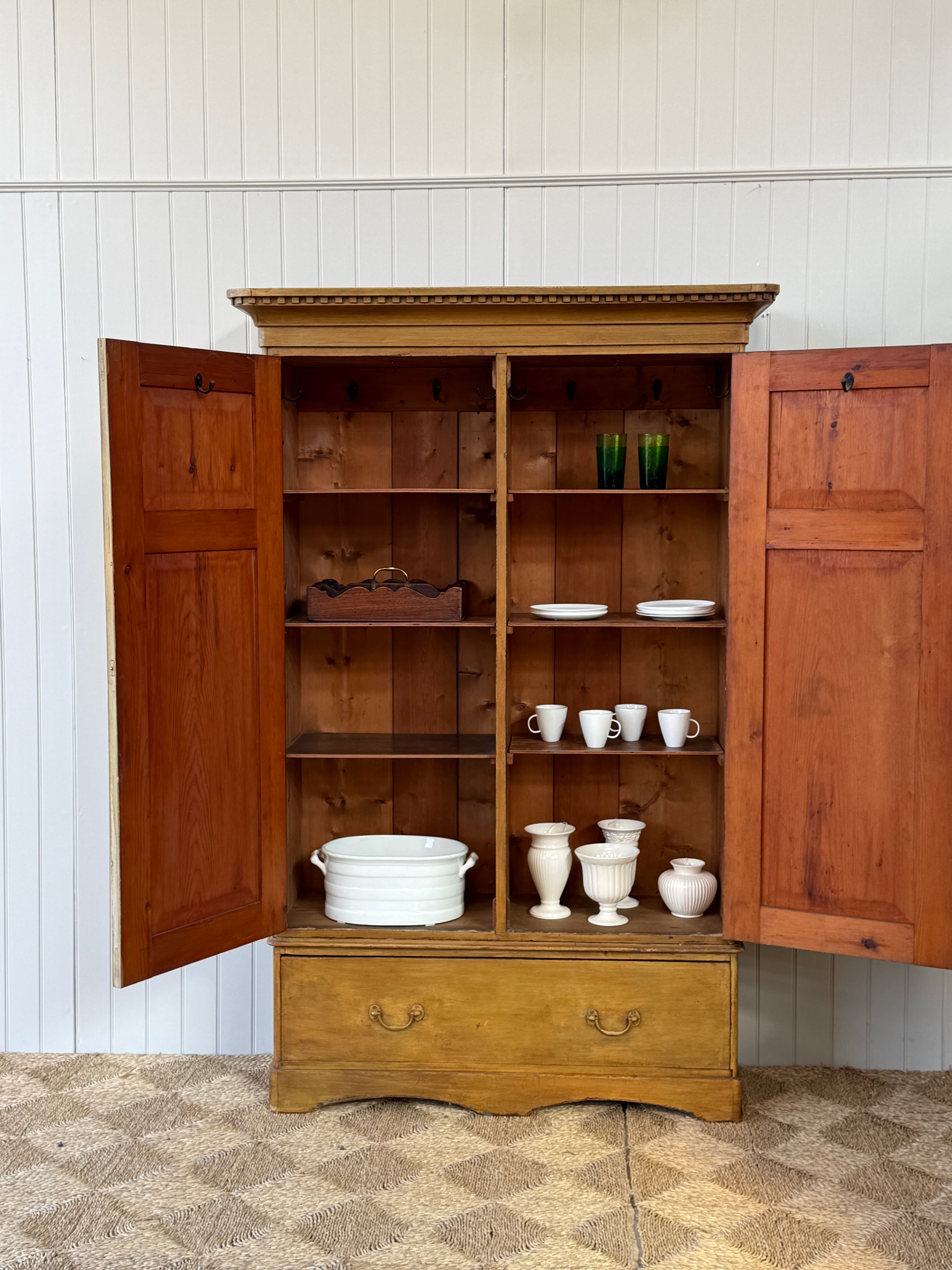 Painted Regency Housekeepers Cupboard