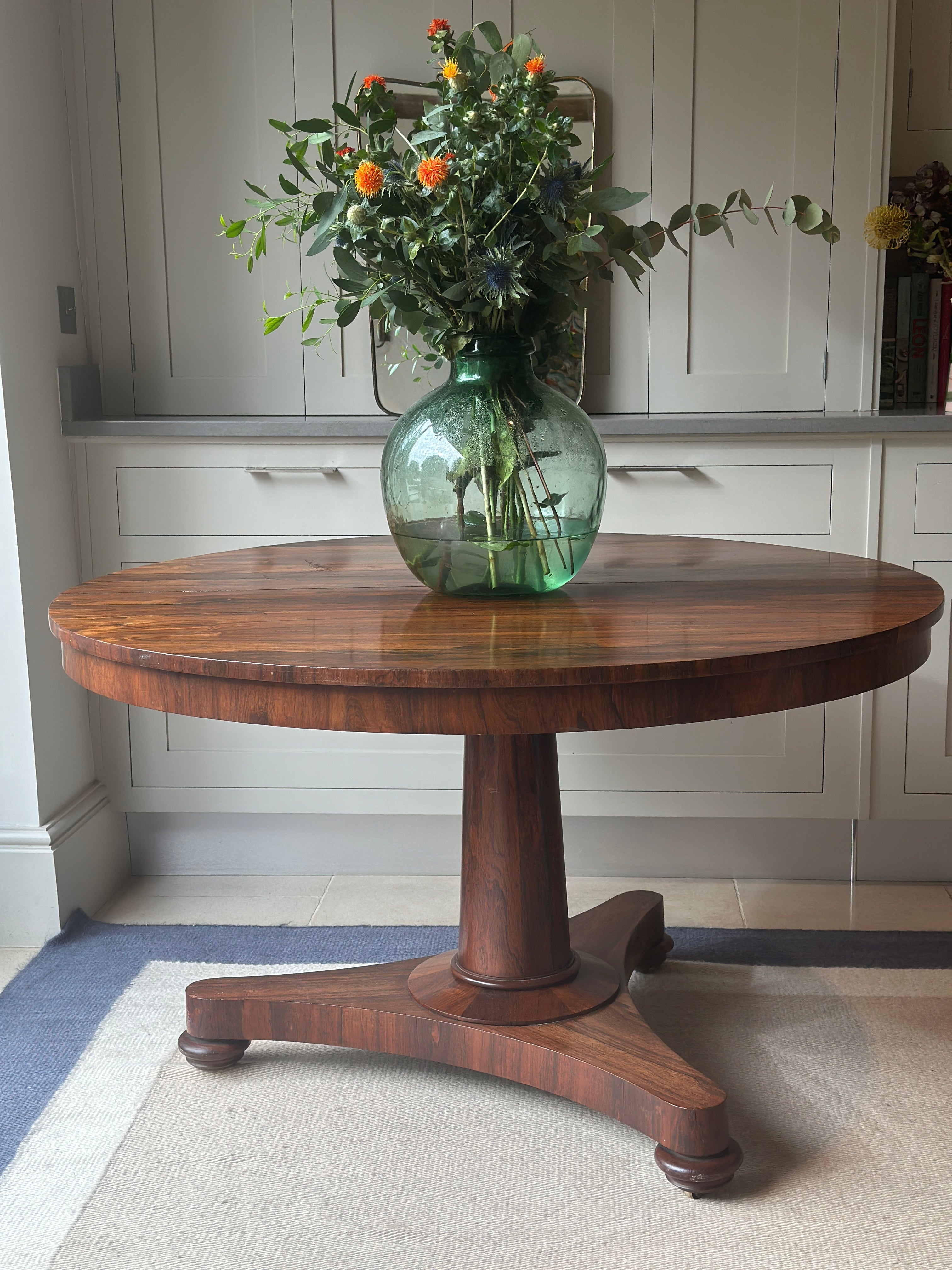 Small Rosewood Centre Table