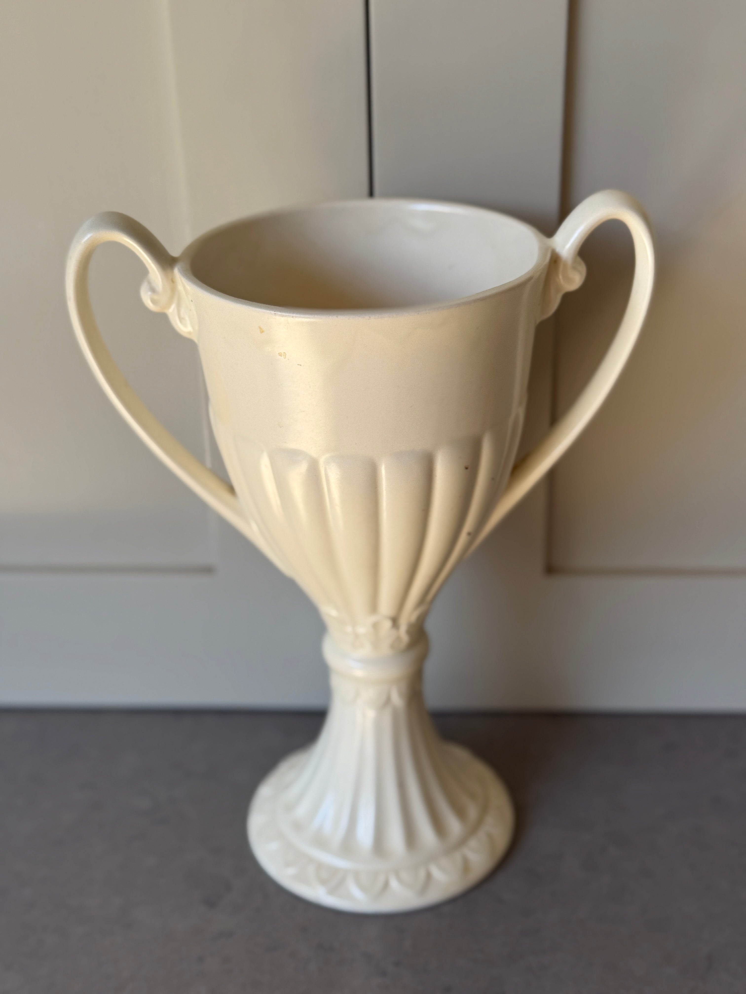 Beswick Cream Trophy Vase