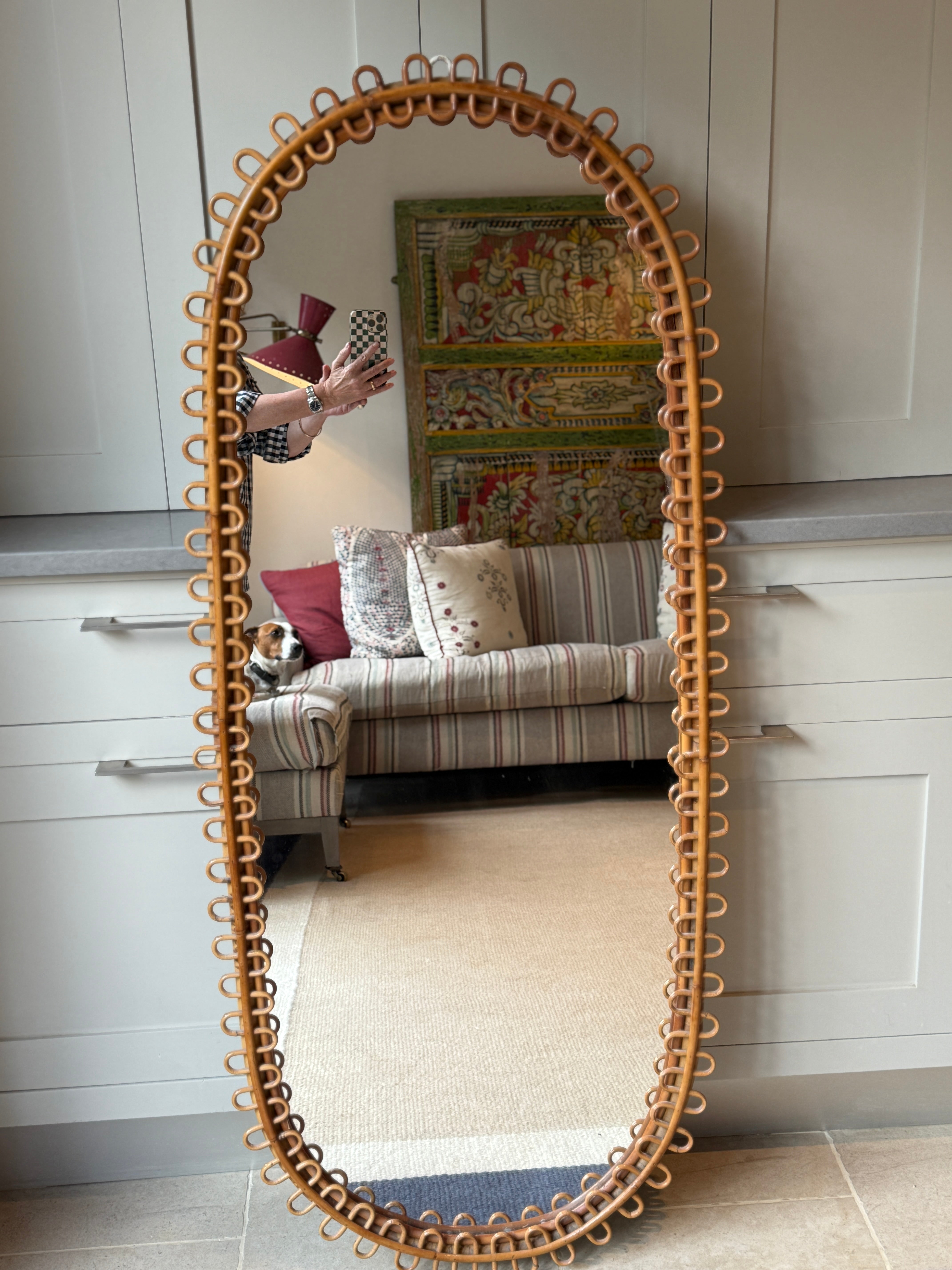 Large Rare Albini Mirror