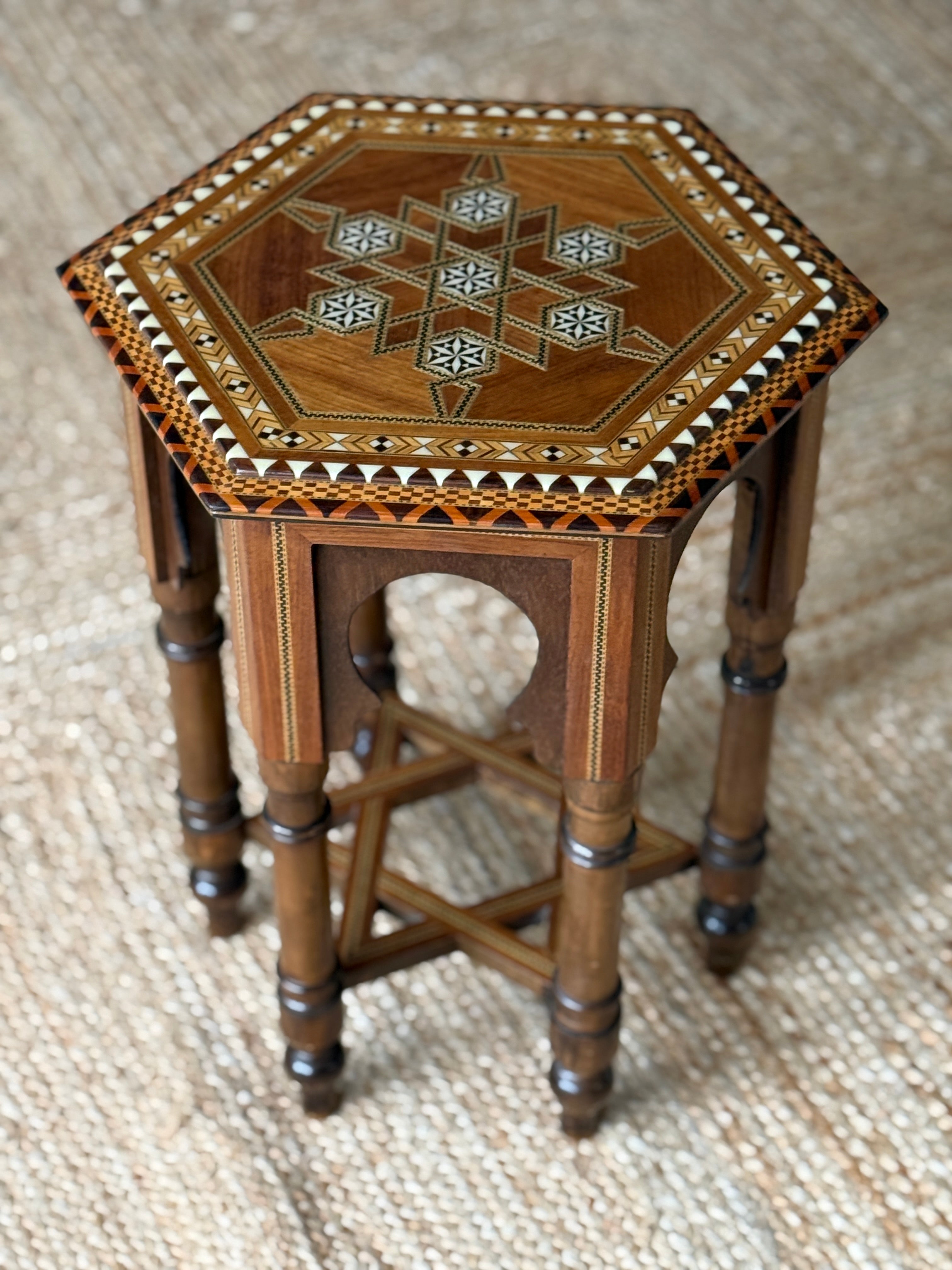 Spanish Moorish Wine Table - Circa 1970