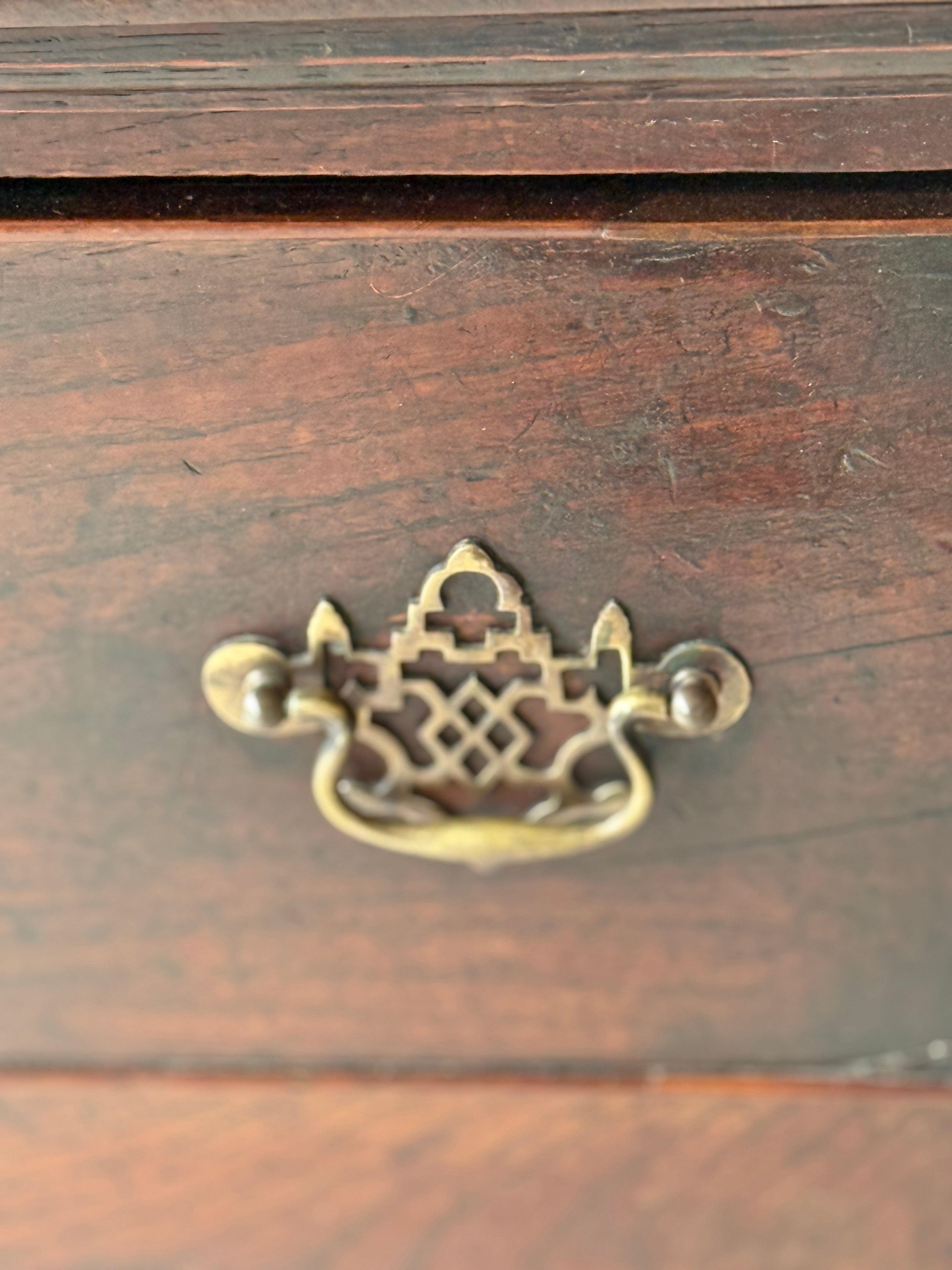 C18th Oak Dresser Base