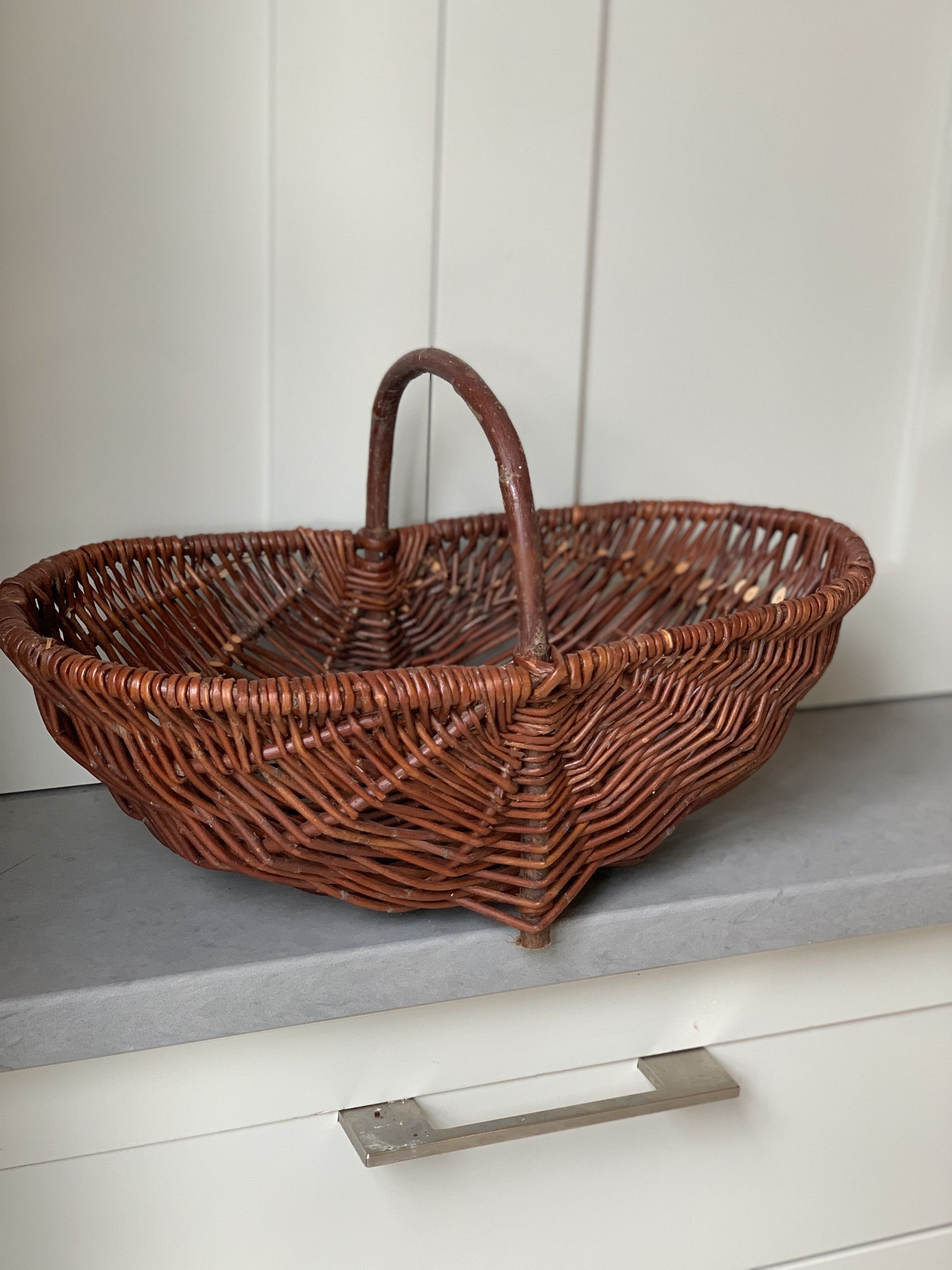 Small Decorative Rattan Trug
